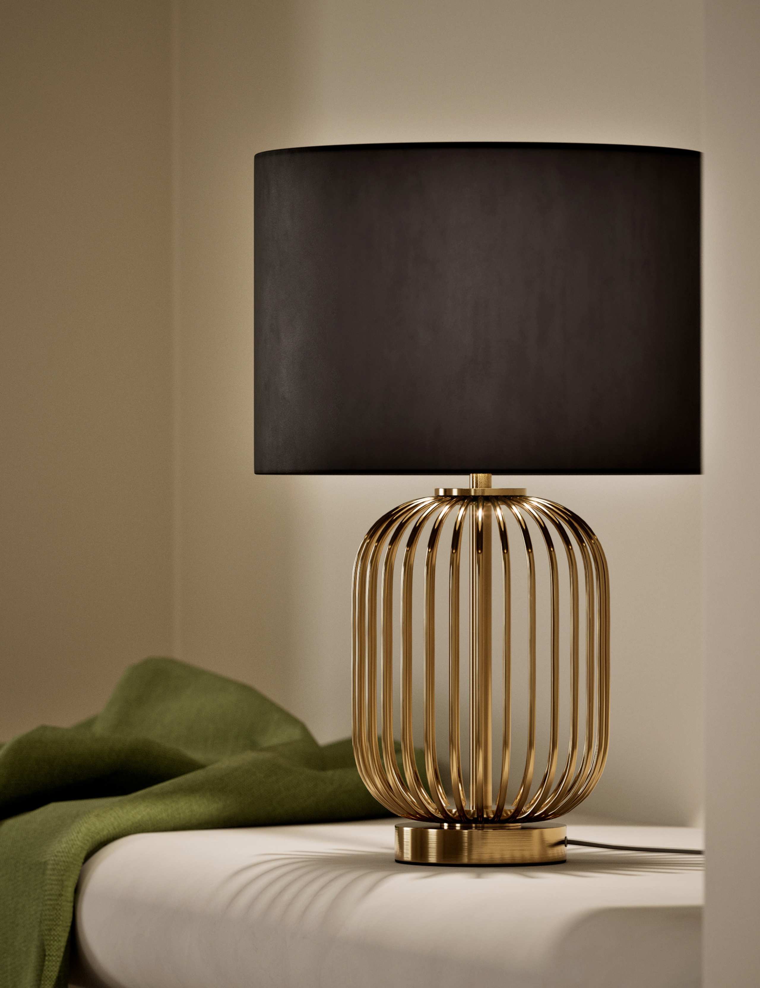 Madrid Curved Table Lamp 2 of 6
