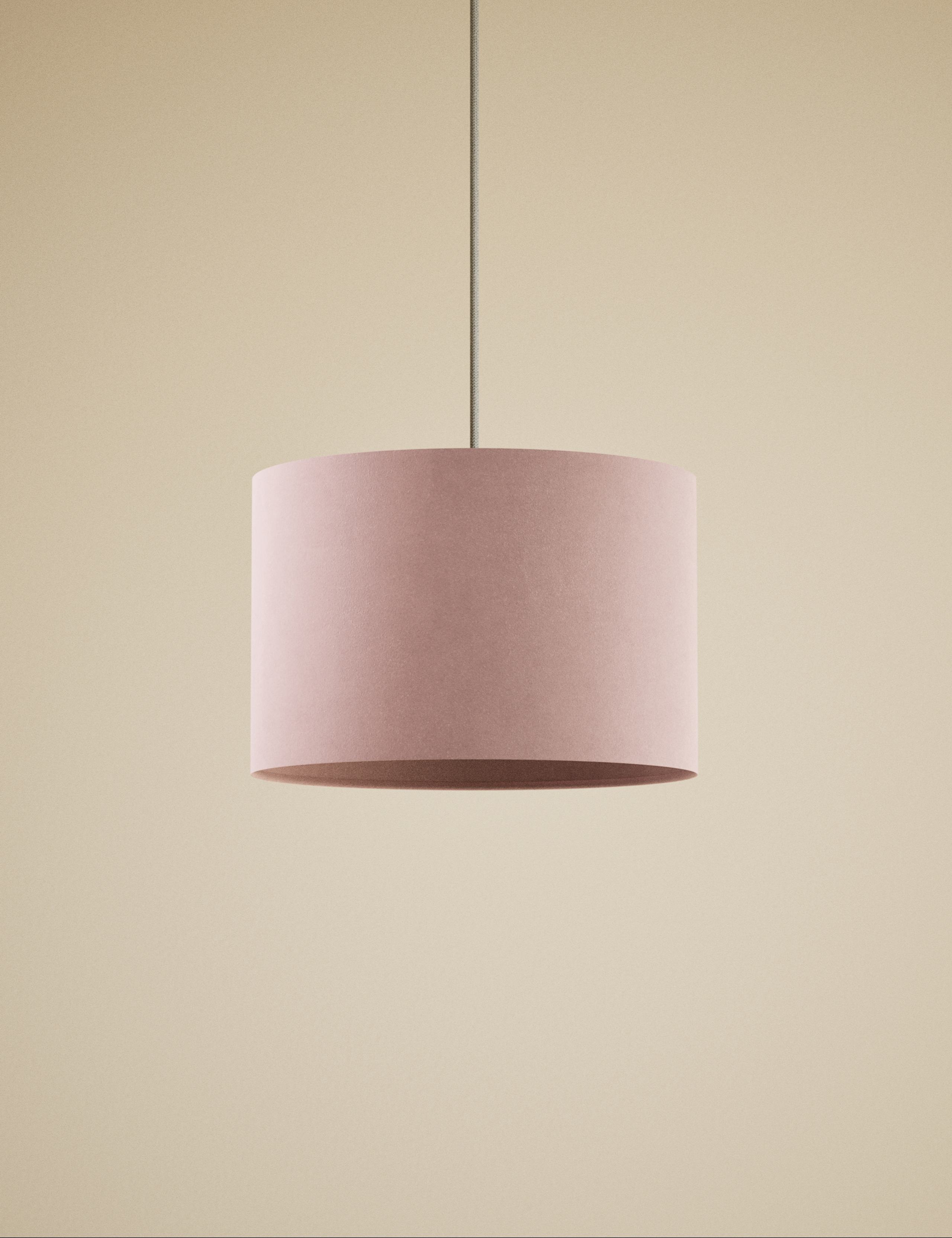 Velvet Lamp Shade 1 of 5