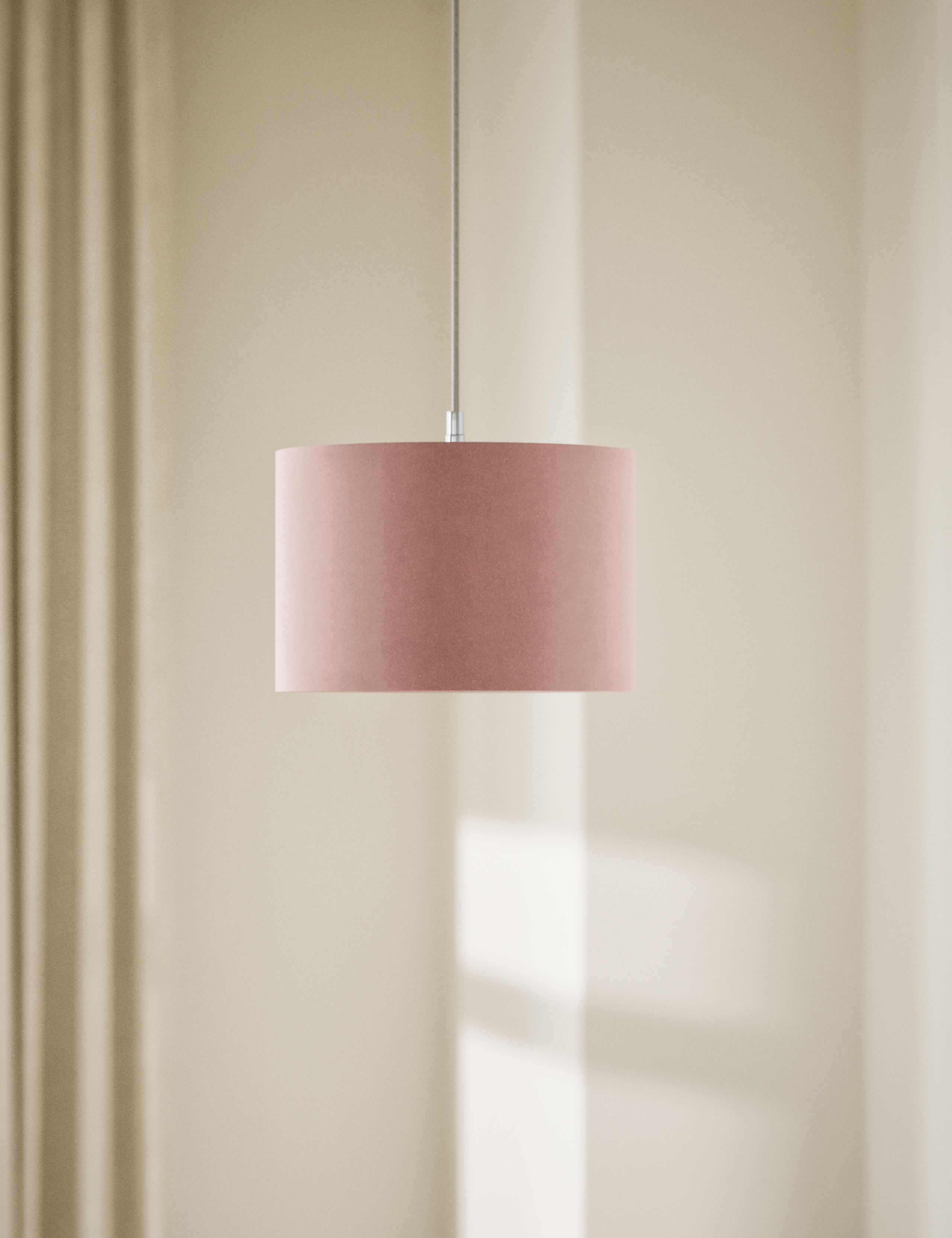 Velvet Lamp Shade 3 of 5