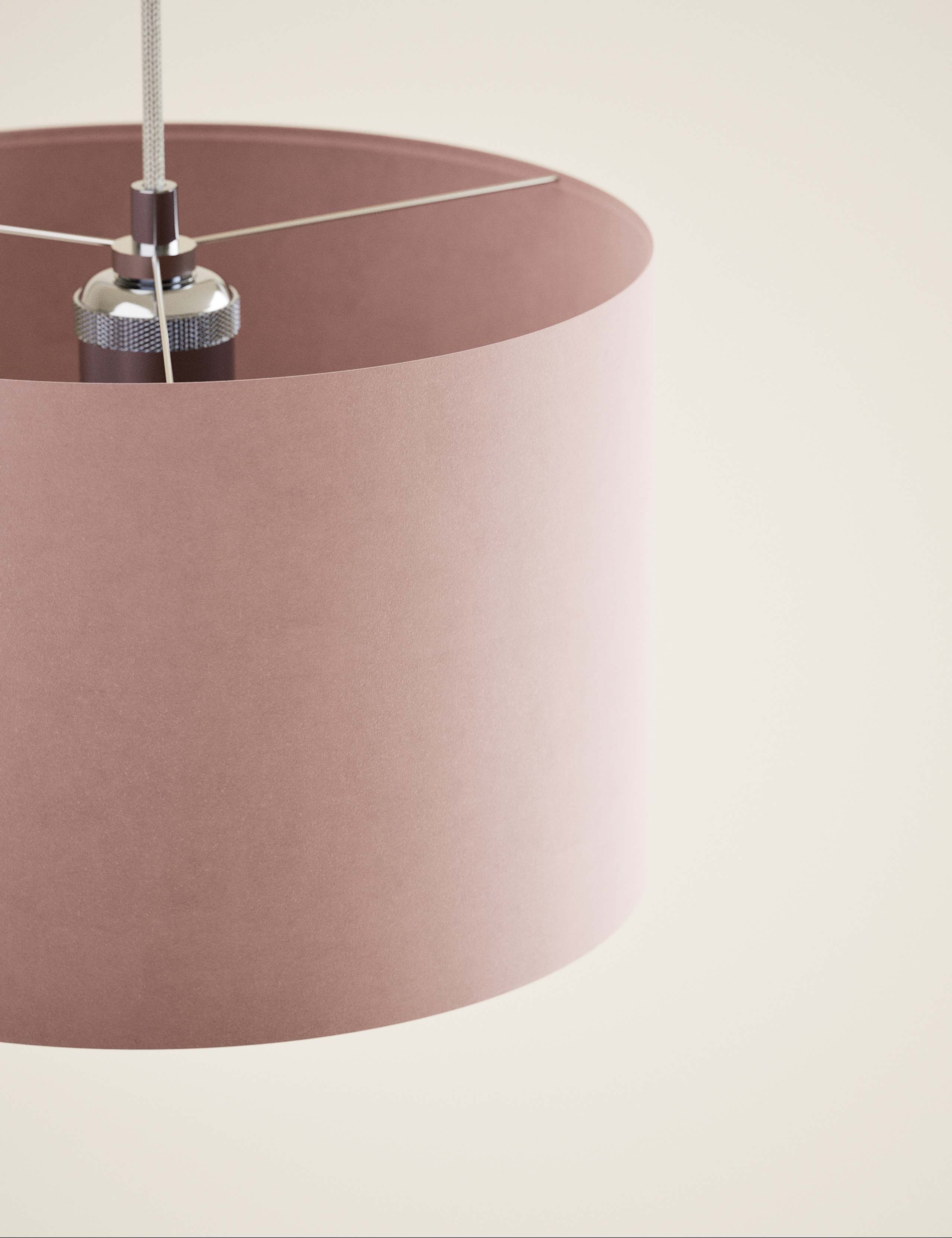 Velvet Lamp Shade 5 of 5