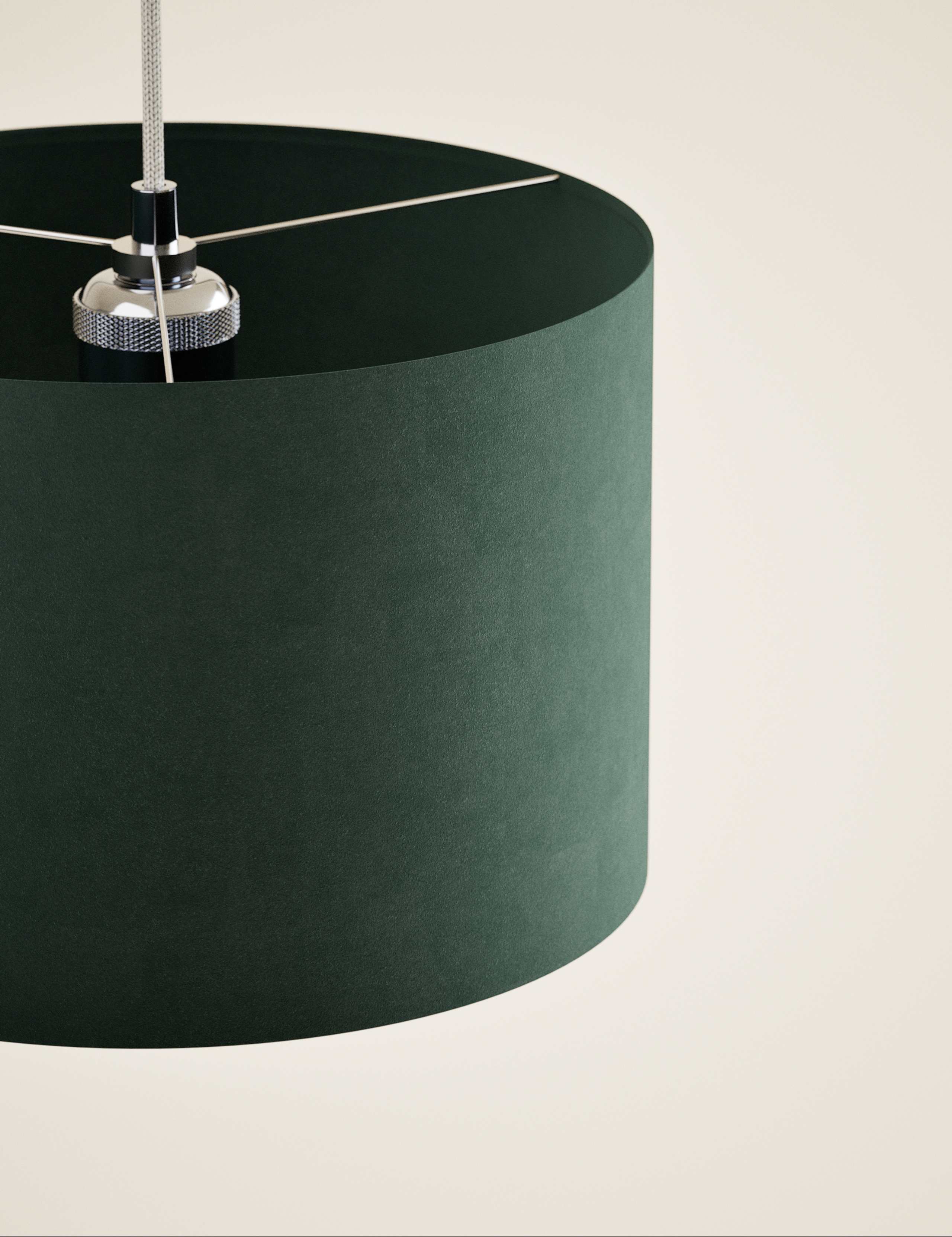 Velvet Lamp Shade 5 of 5