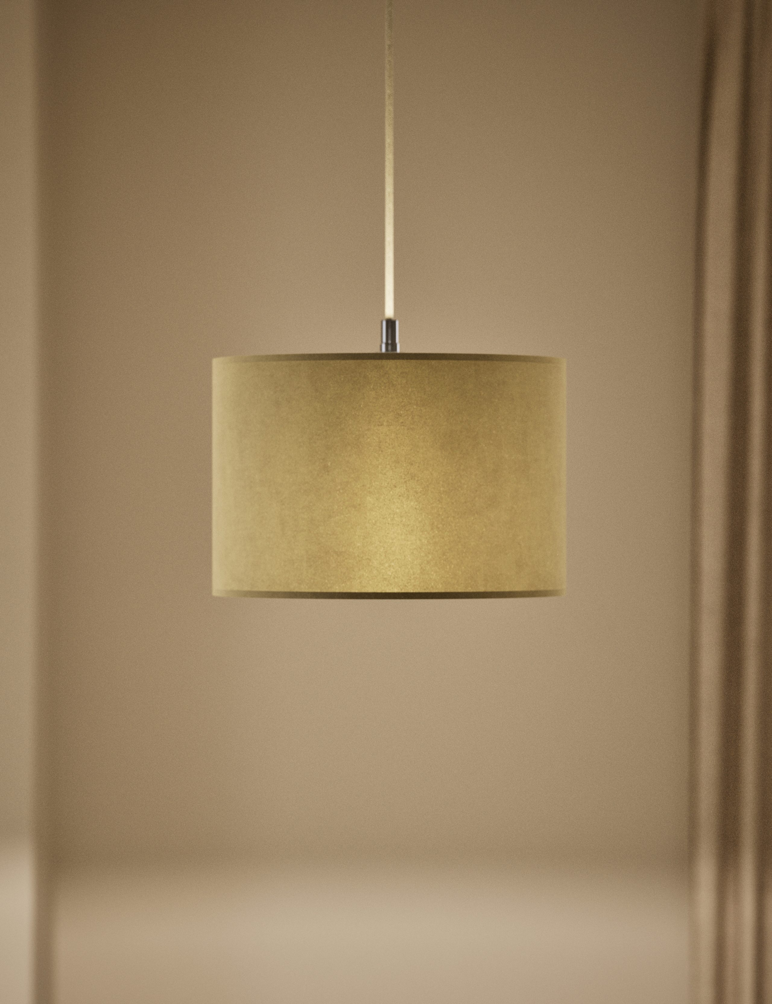Velvet Lamp Shade 2 of 5