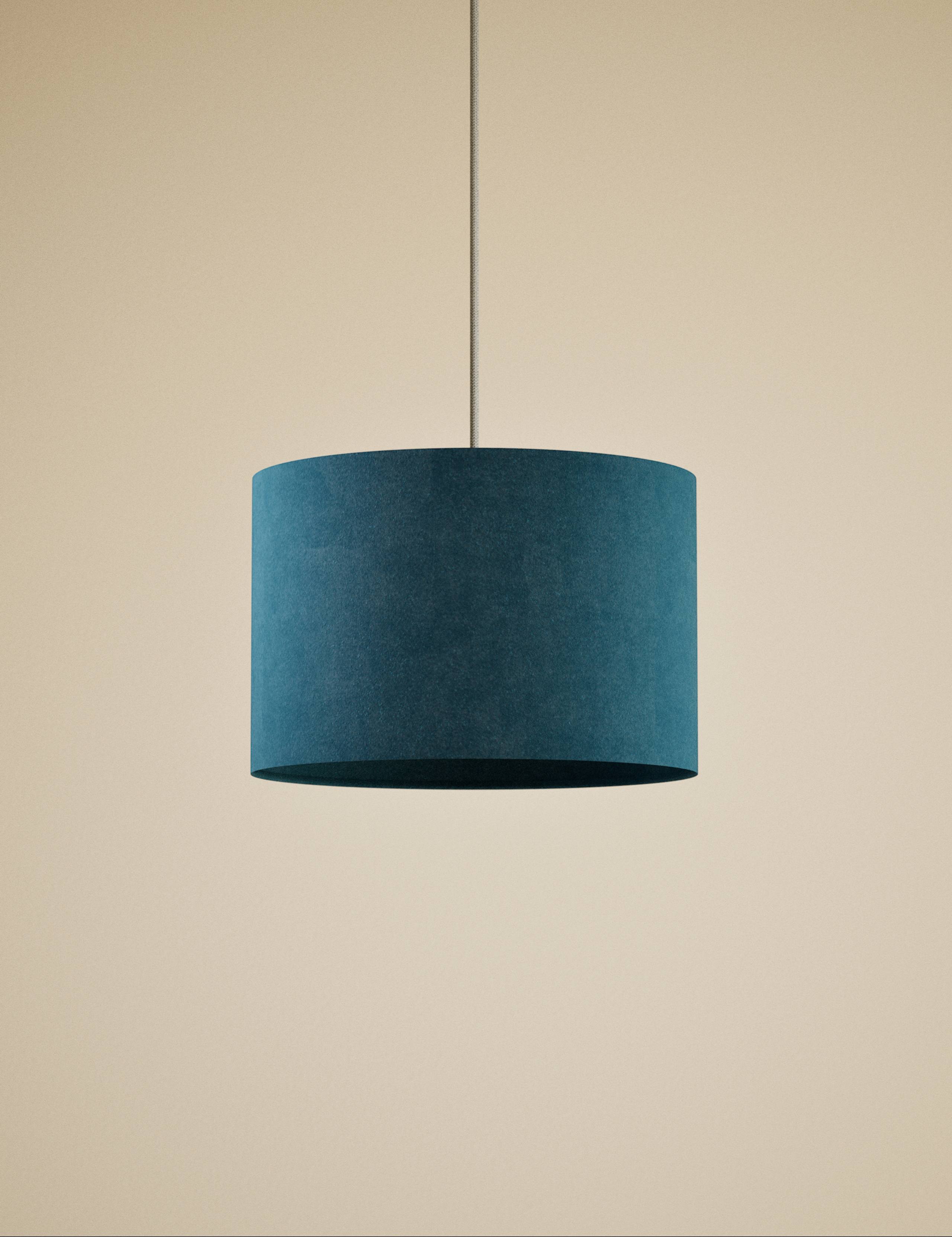 Velvet Lamp Shade 3 of 5