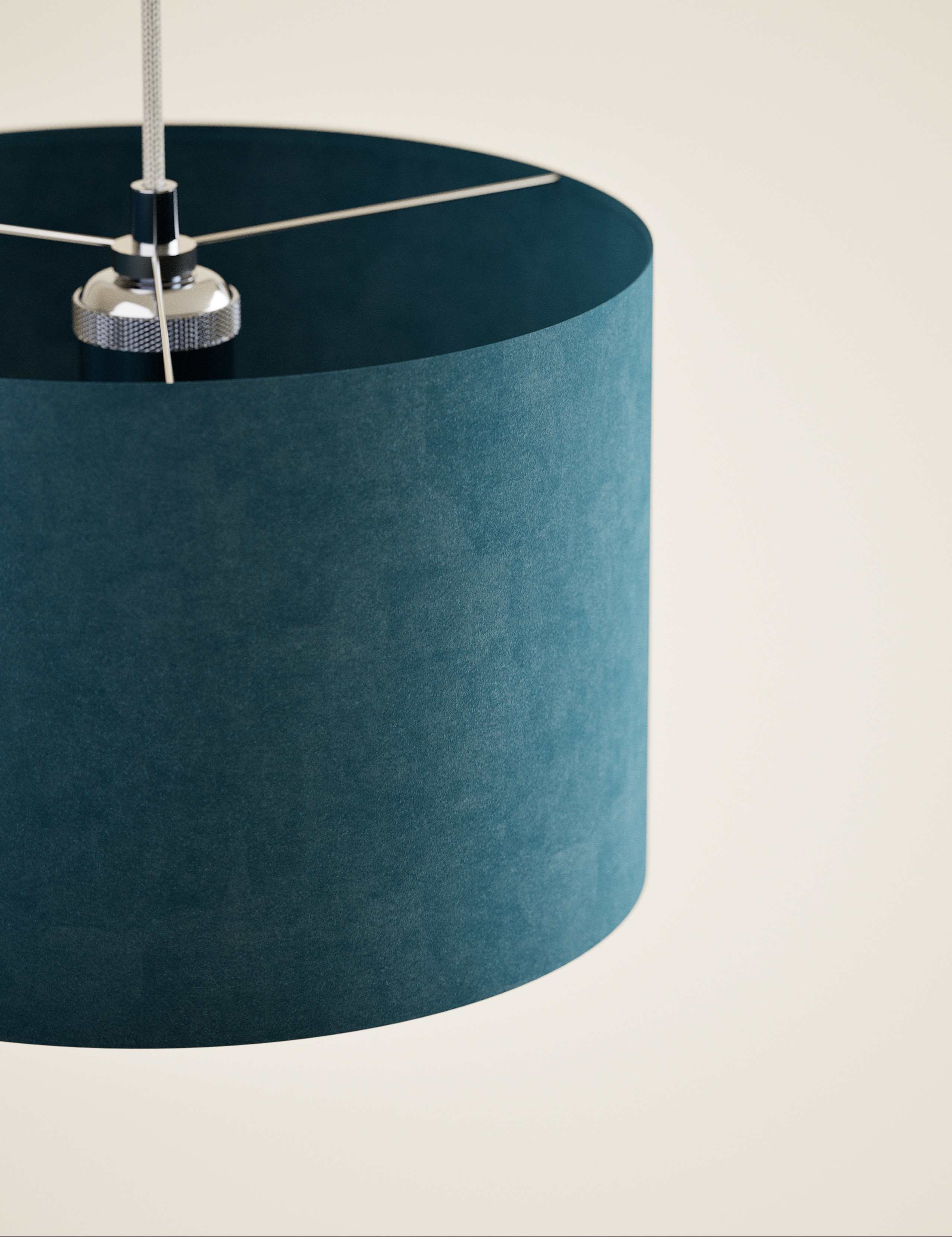 Velvet Lamp Shade 5 of 5