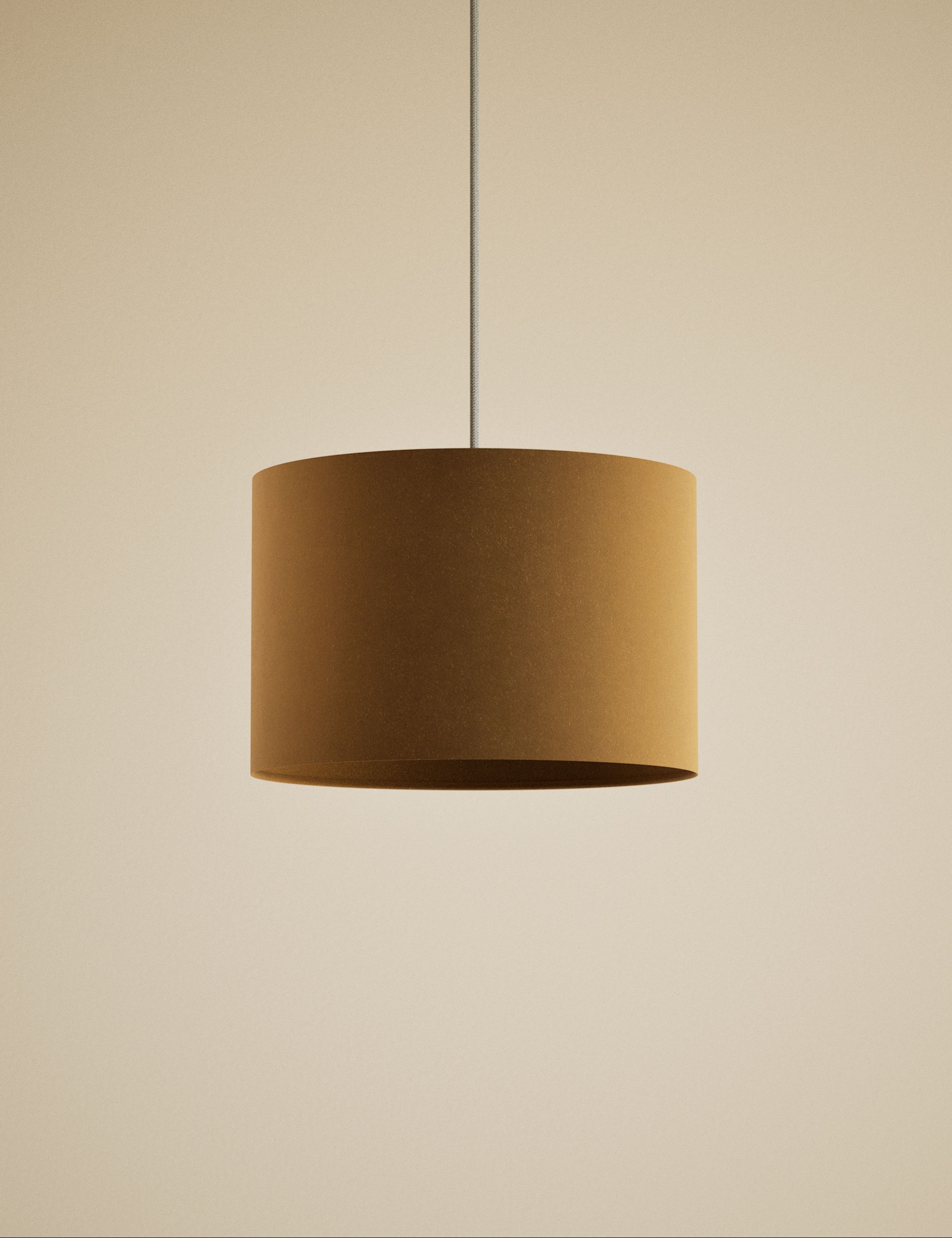 Velvet Lamp Shade 3 of 5