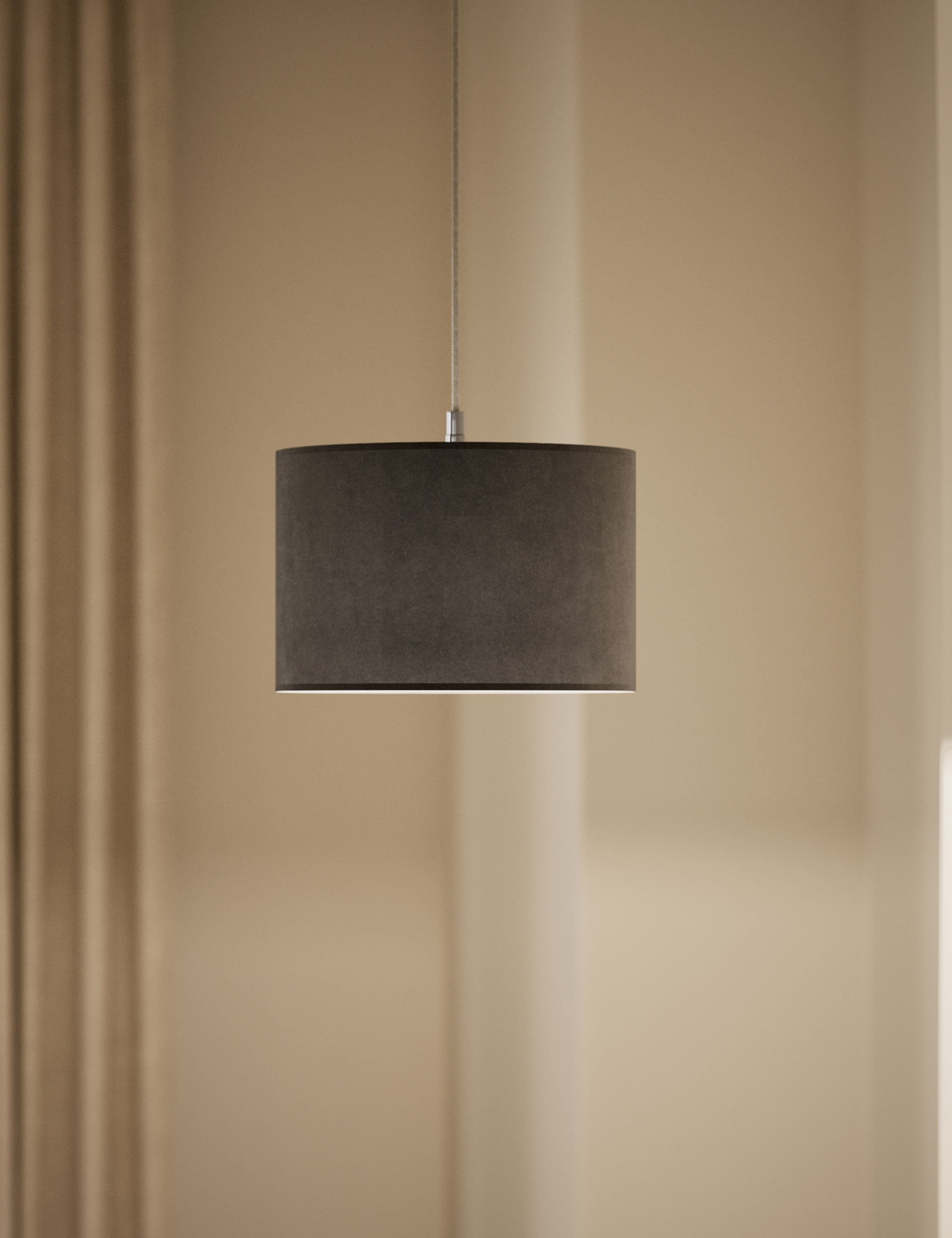 Velvet Lamp Shade 2 of 5