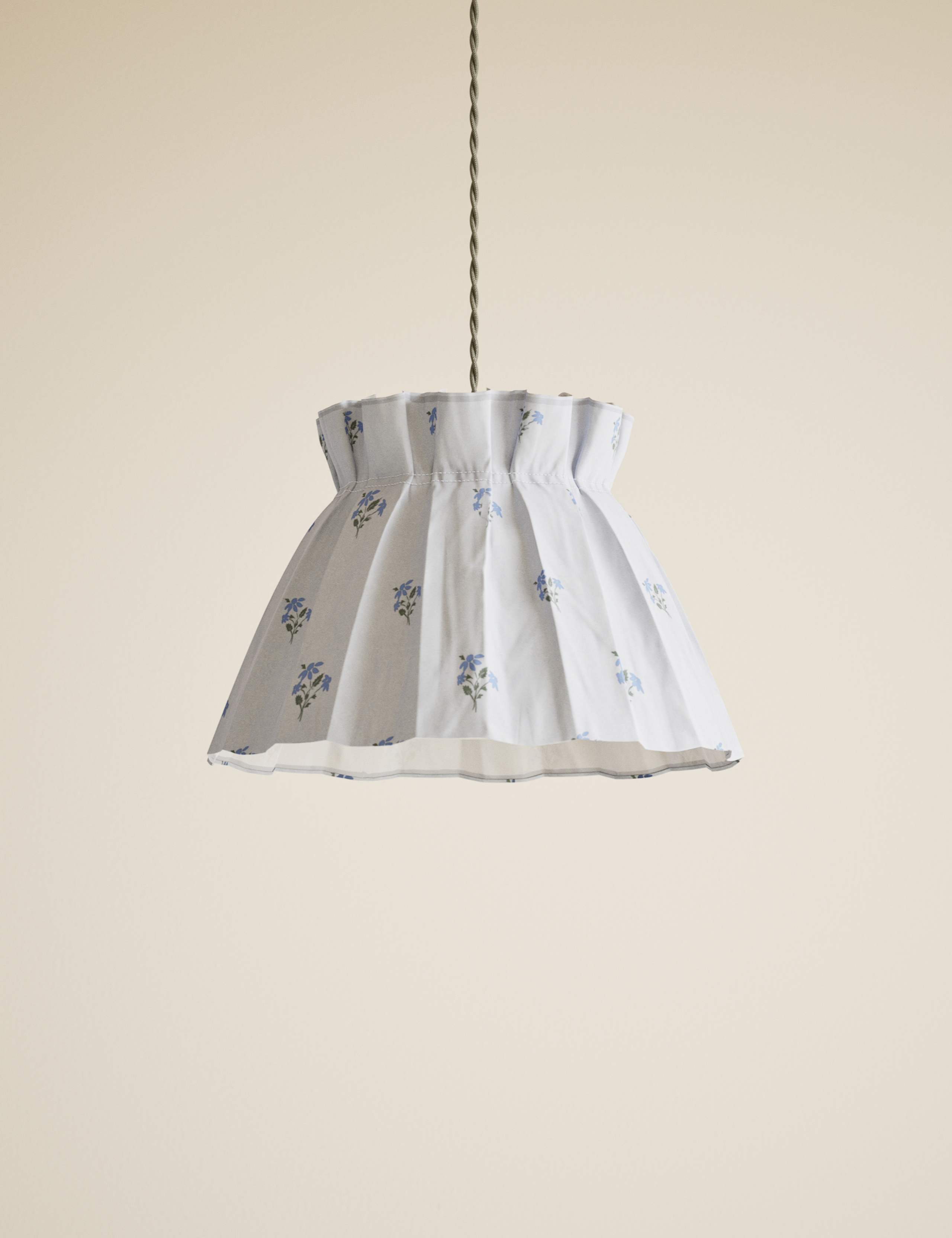 Floral Pleated Shade 3 of 6