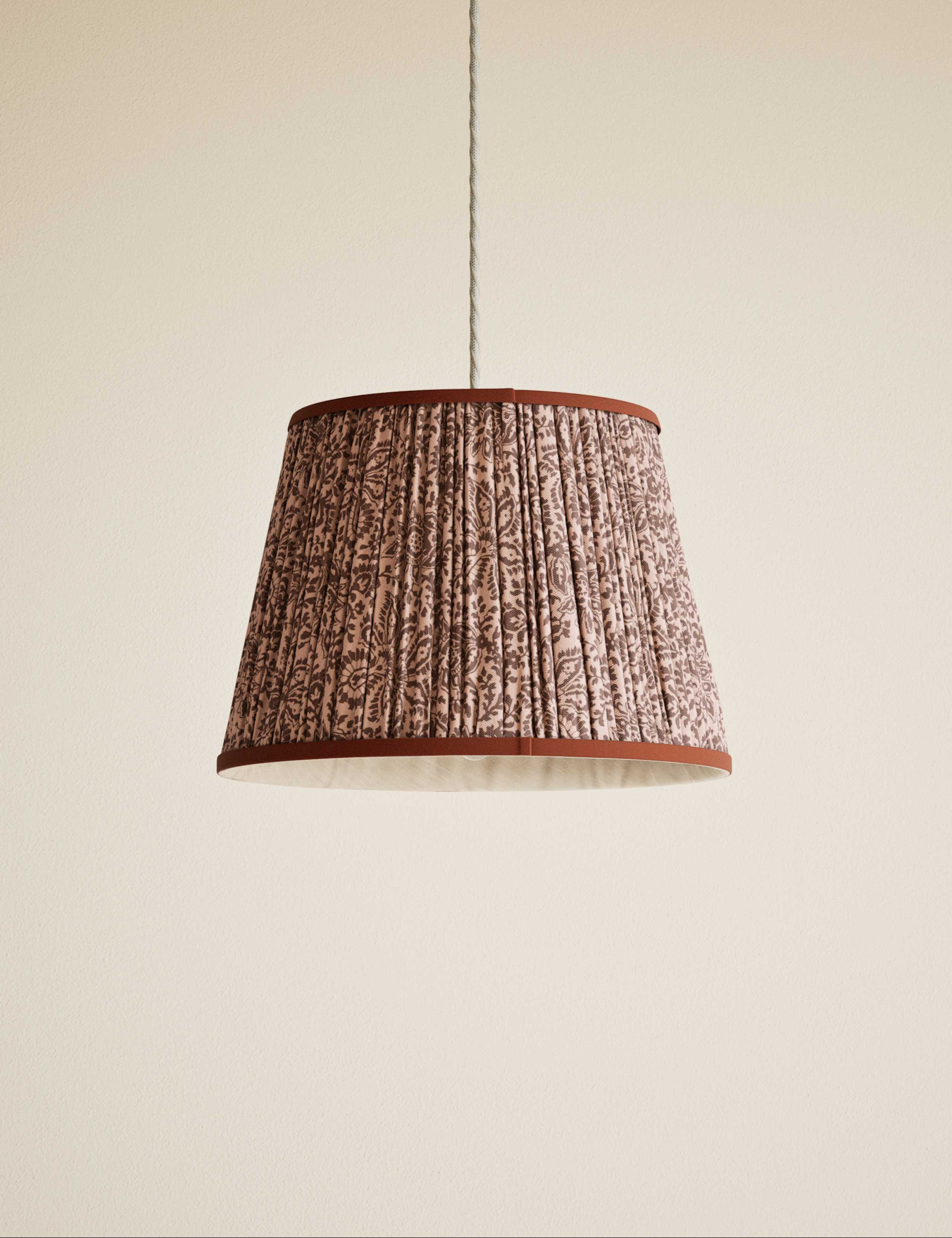Paisley Pleated Lamp Shade 3 of 5