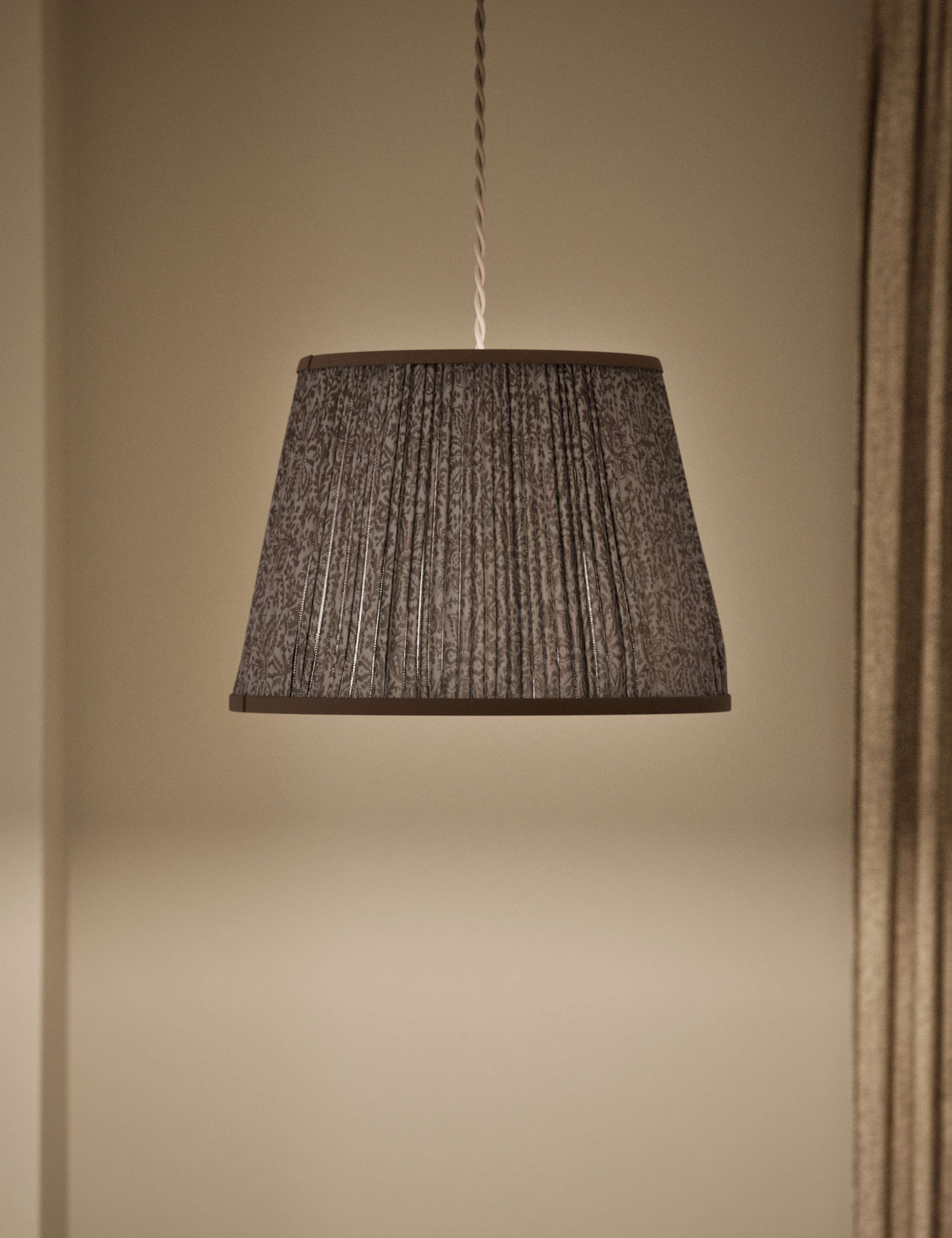Paisley Pleated Lamp Shade 2 of 5