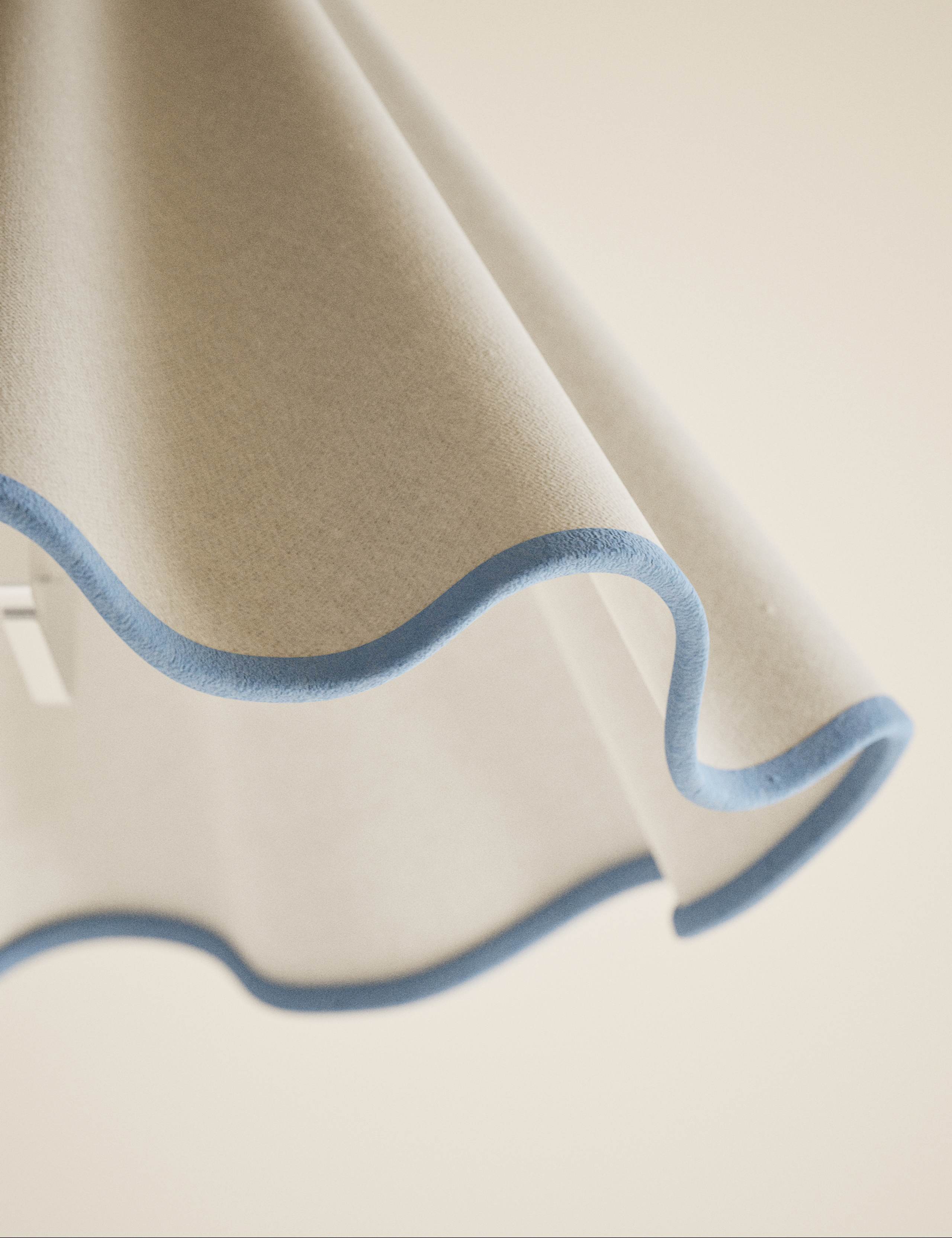 Fabric Wave Scallop Shade 4 of 5