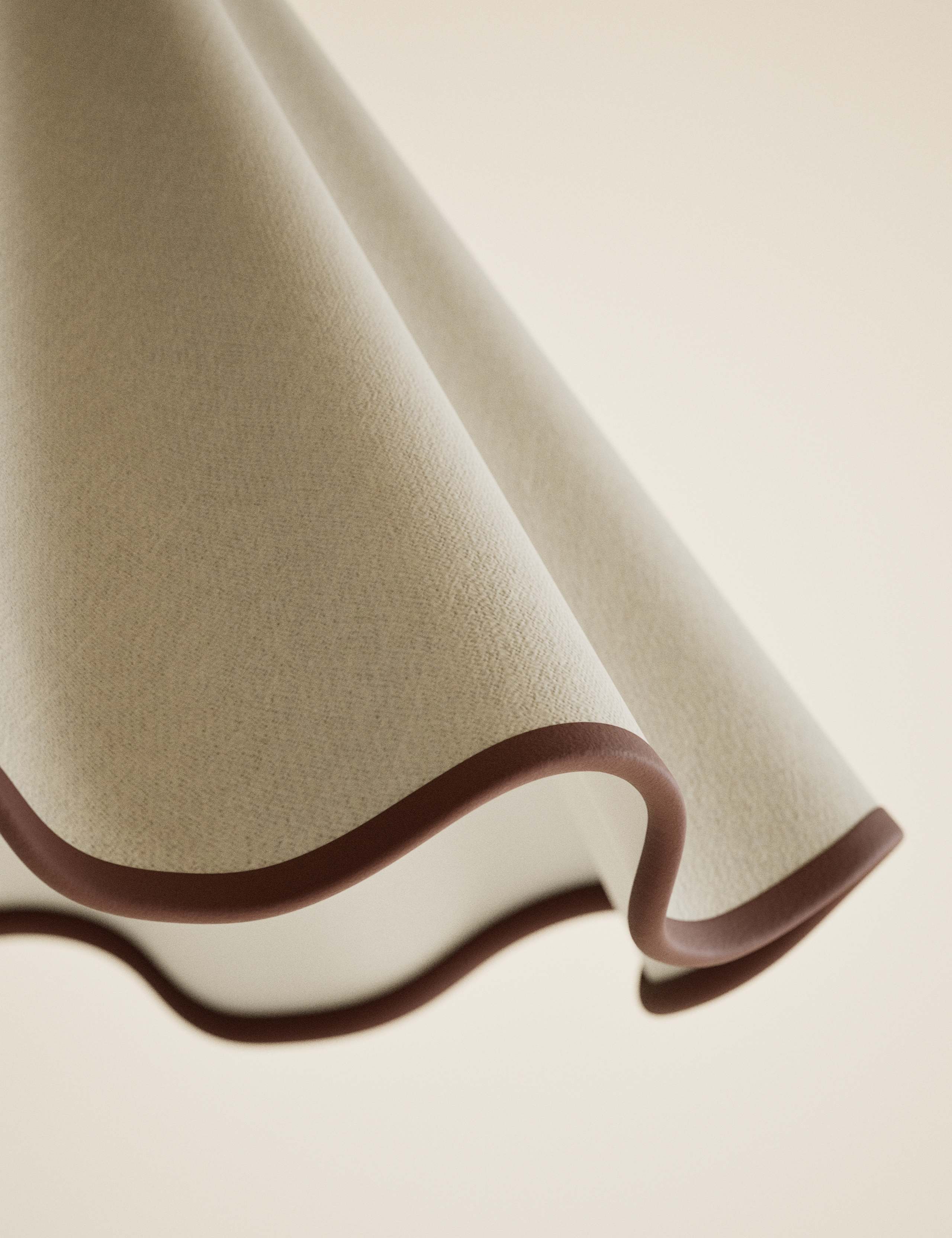 Fabric Wave Scallop Shade 2 of 3