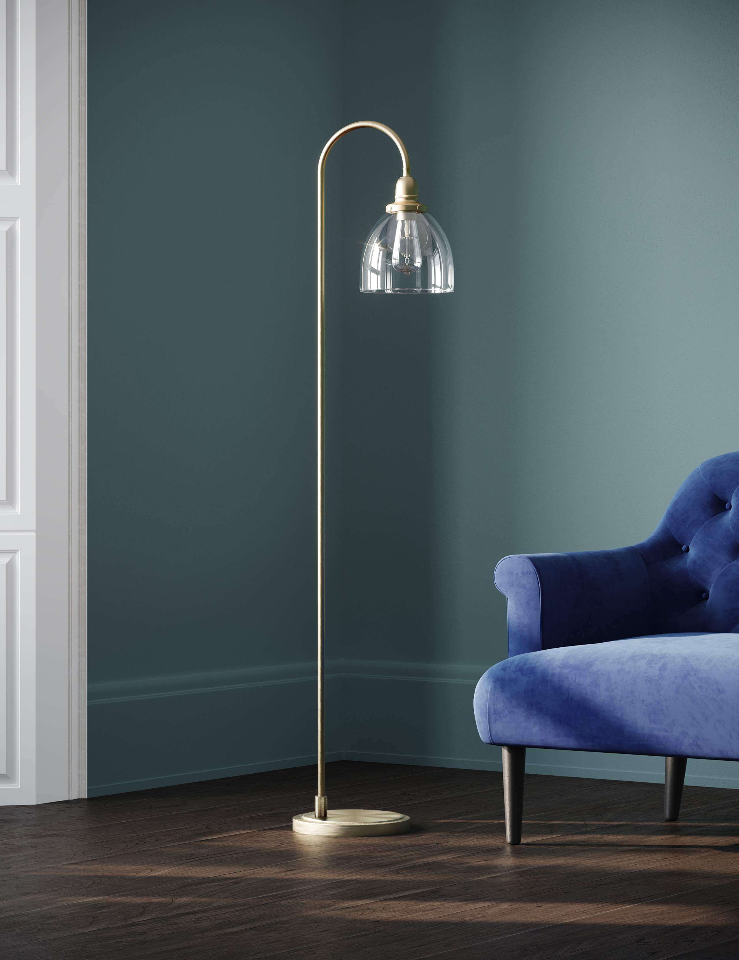 Hoxton Curved Floor Lamp 4 of 7