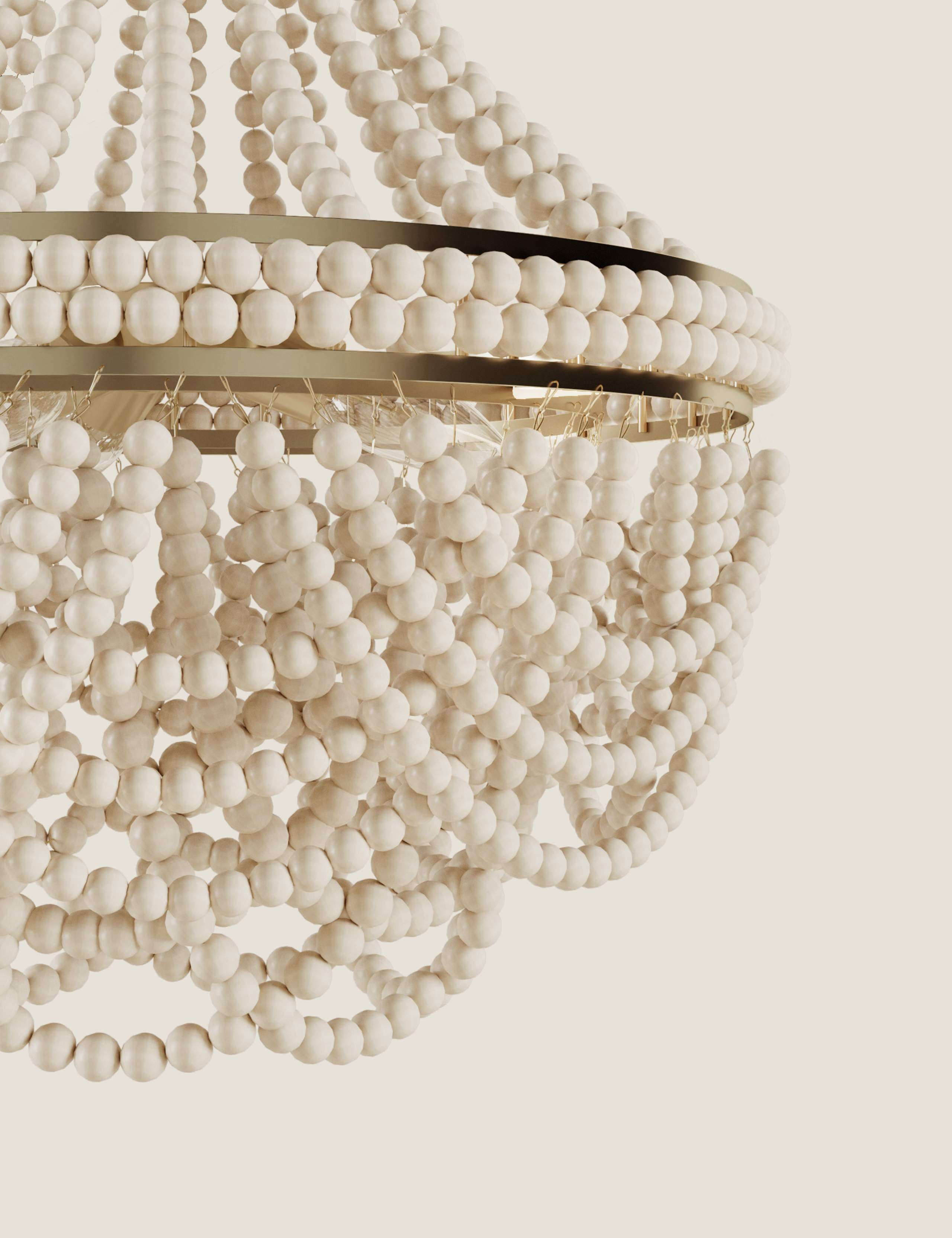 Aurelia Beaded Chandelier 5 of 6