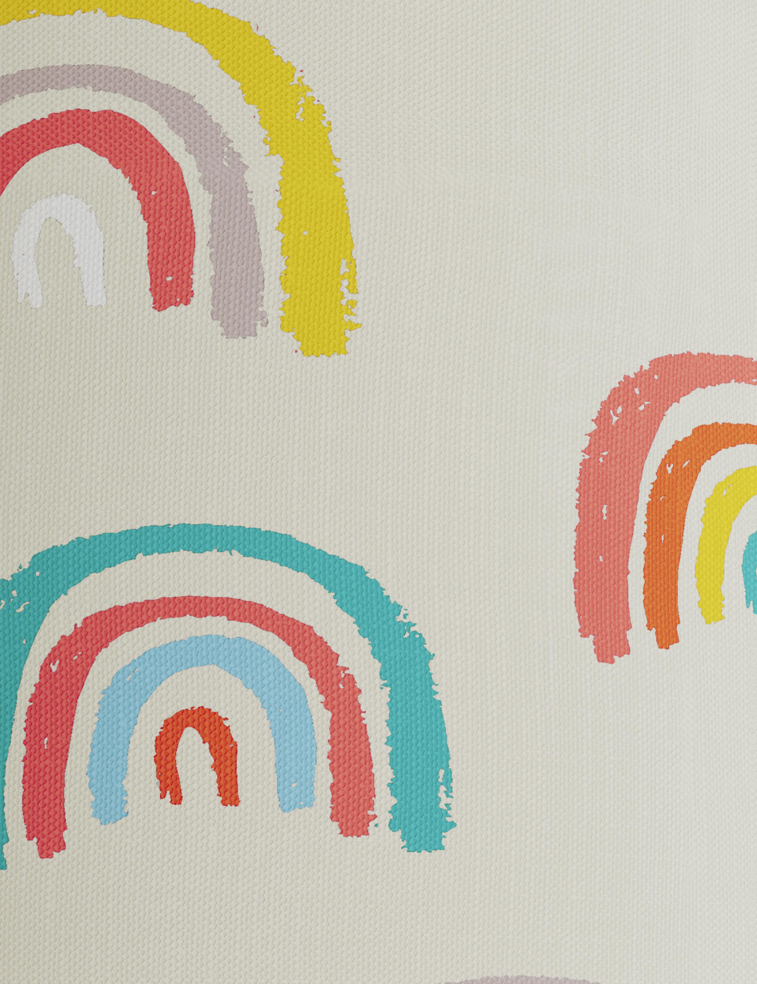 Rainbow Print Ceiling Lamp Shade 5 of 5