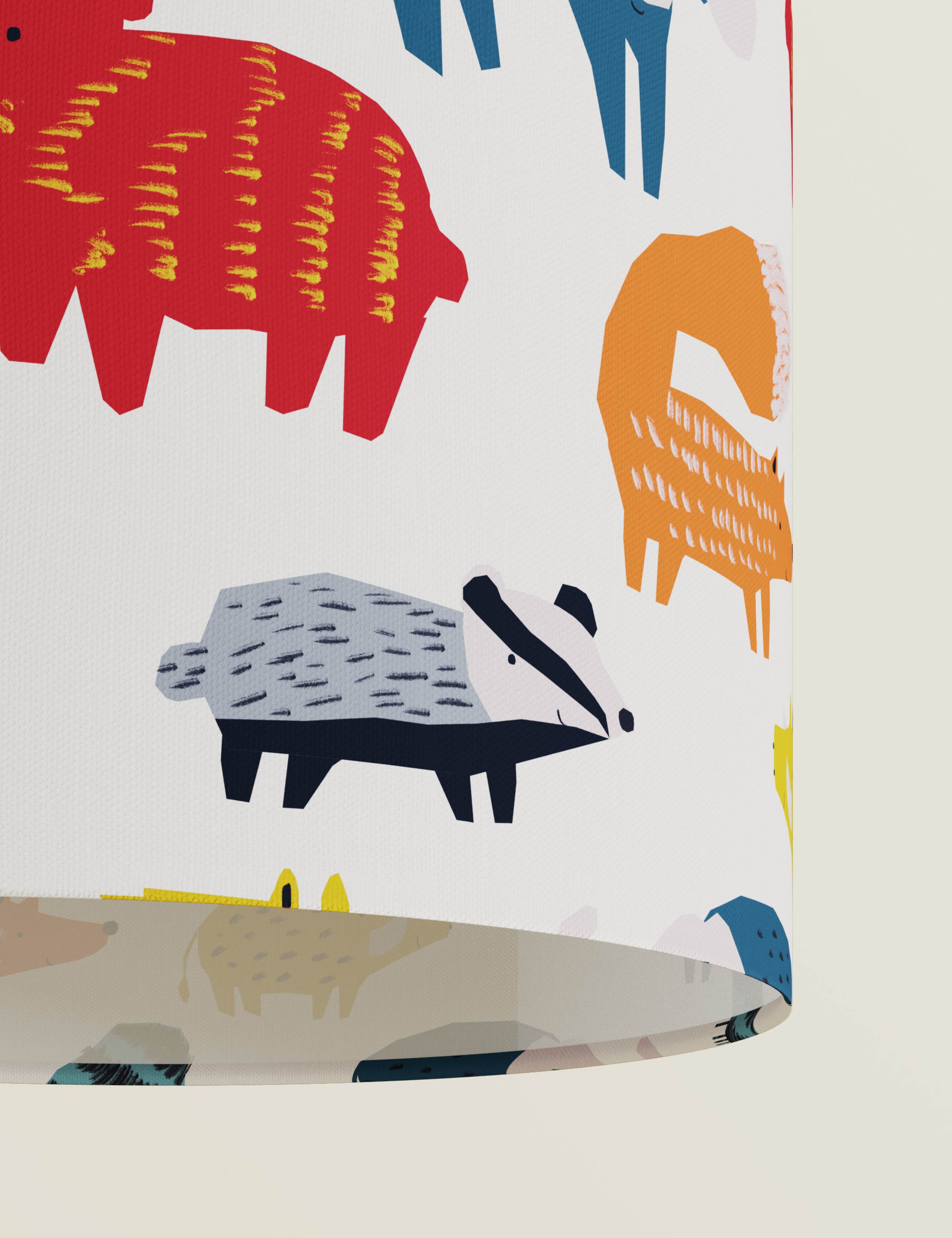 Animal Print Ceiling Lamp Shade 4 of 5