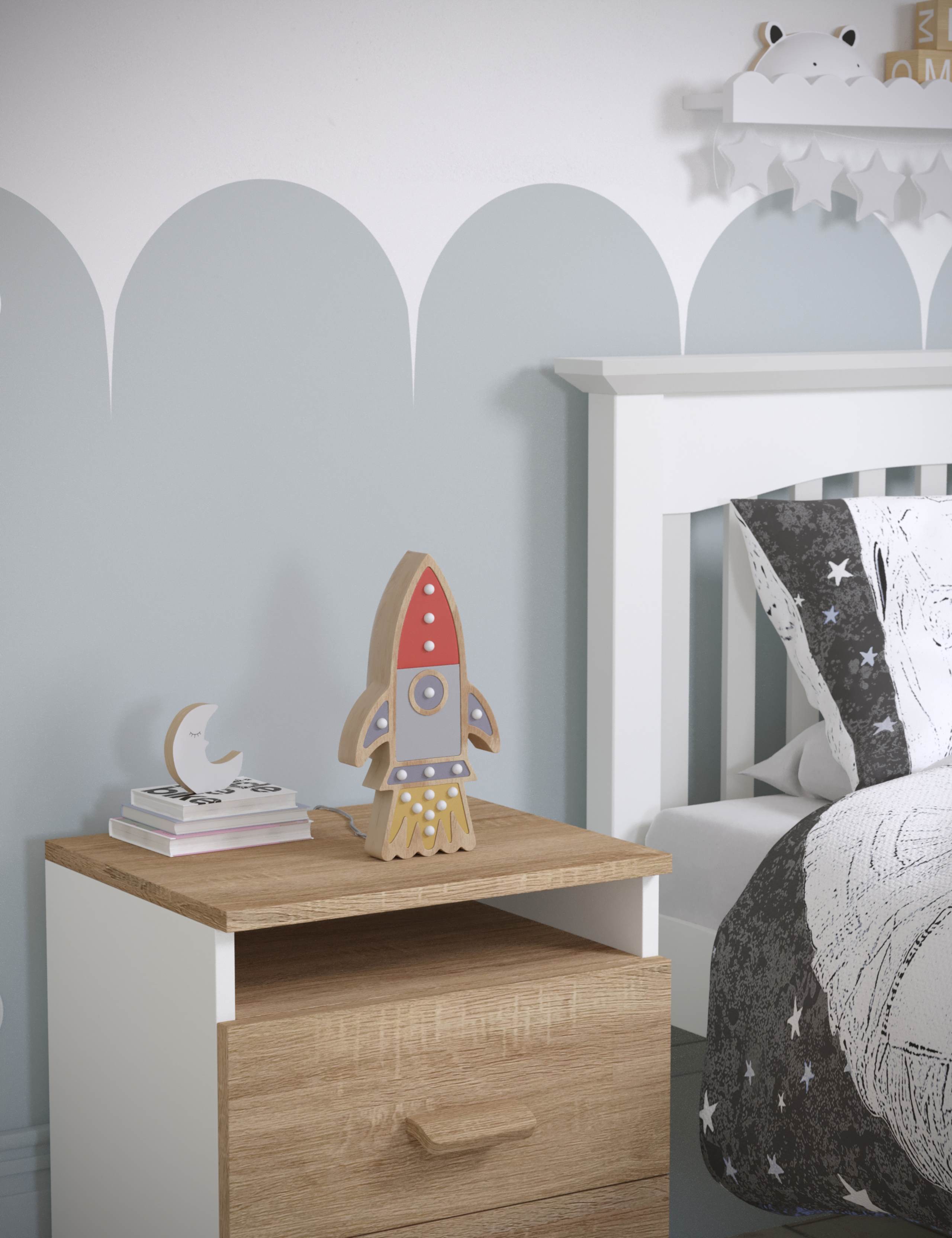 Kids' Rocket LED Table Lamp 3 of 7