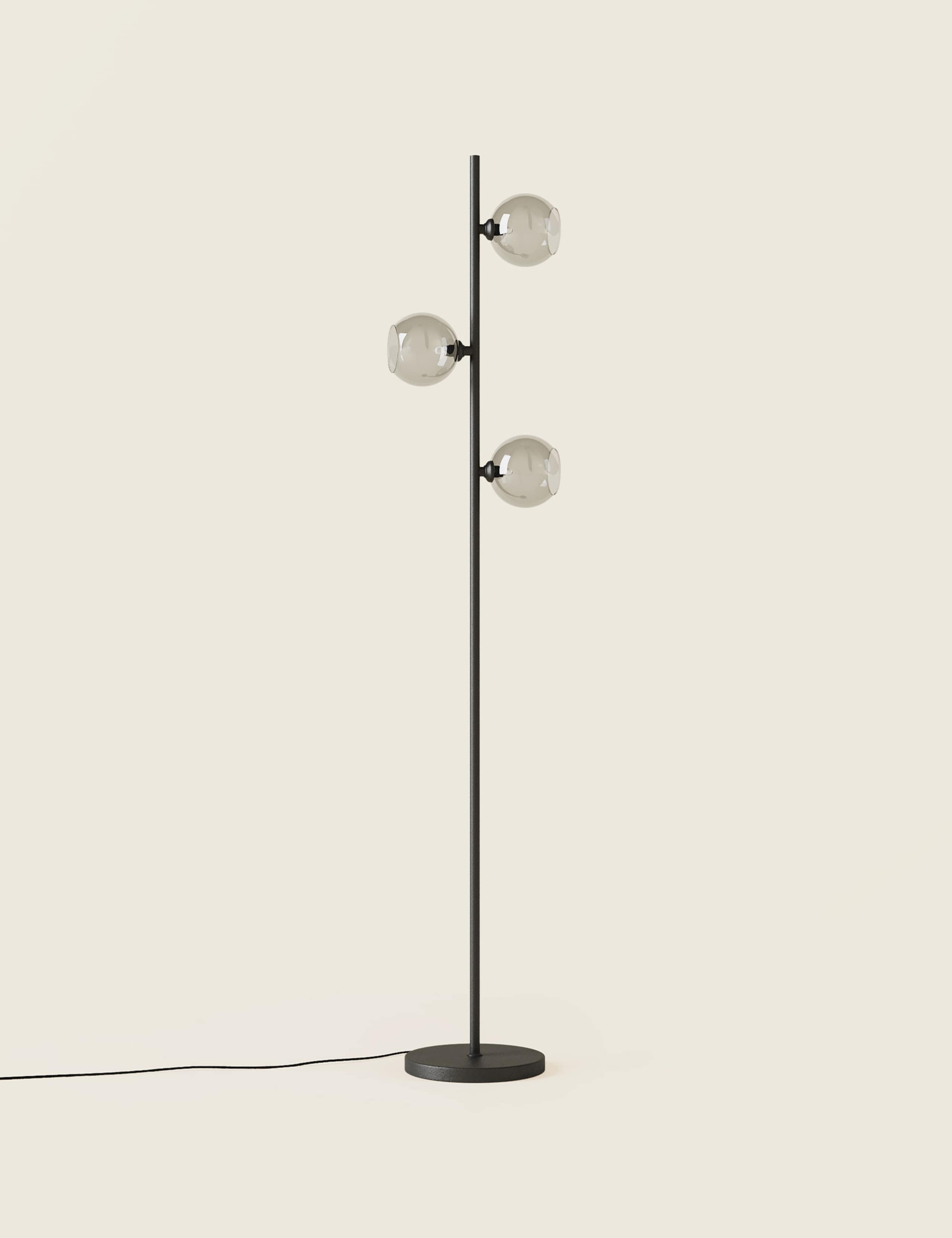 3 Light Globe Floor Lamp 1 of 6