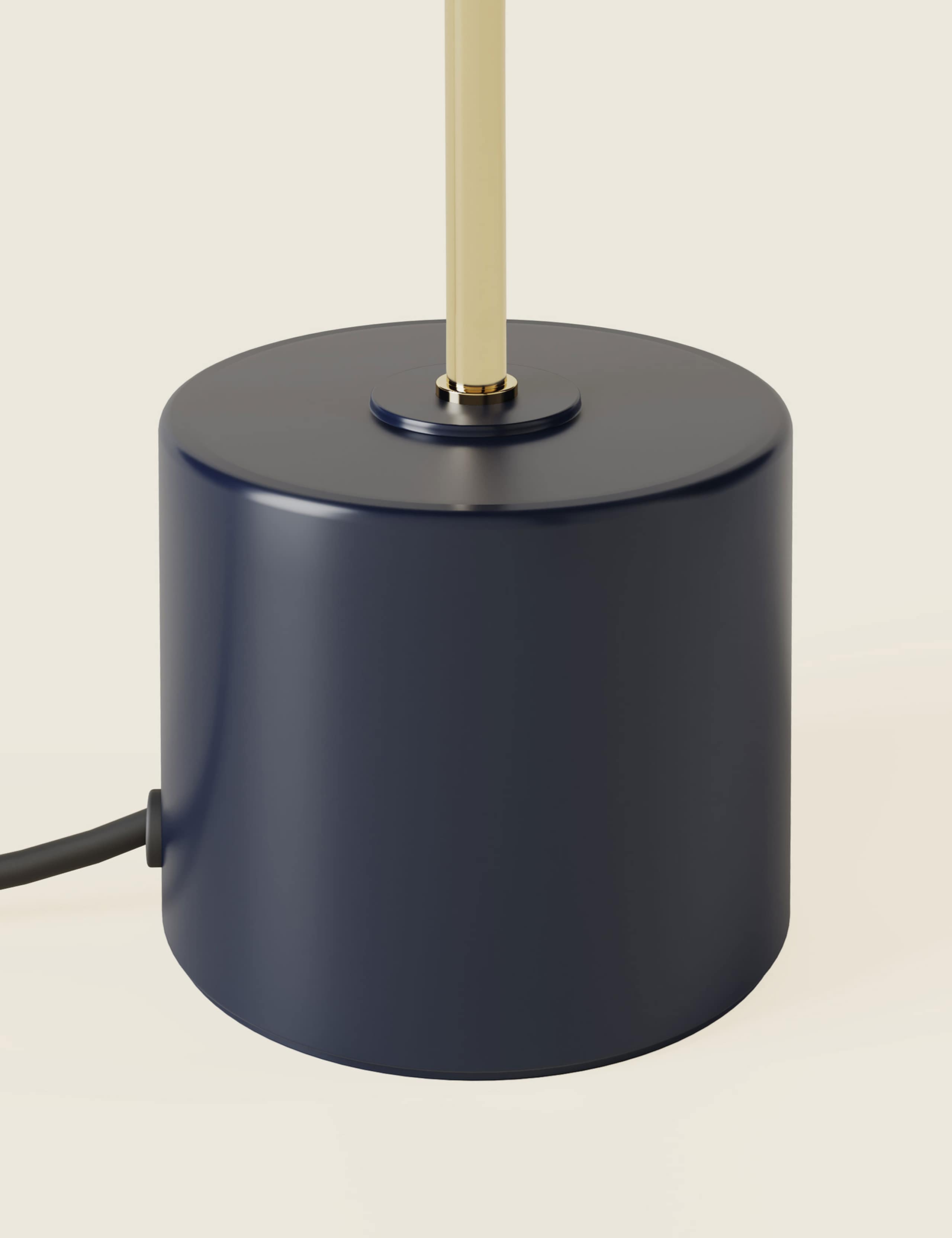 Exposed Bulb Curved Table Lamp 5 of 6