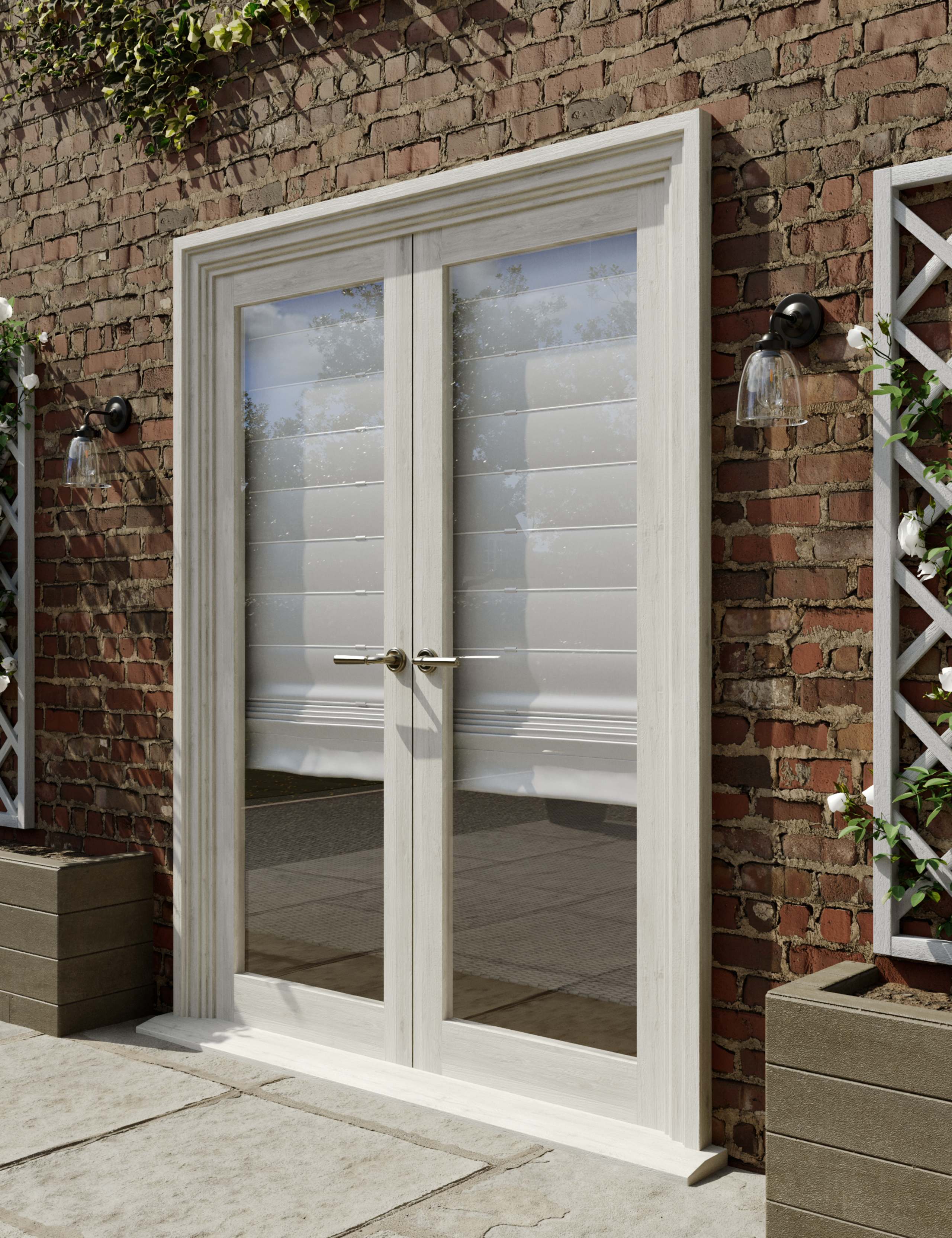 Outdoor Glass Shade Wall Light 2 of 9