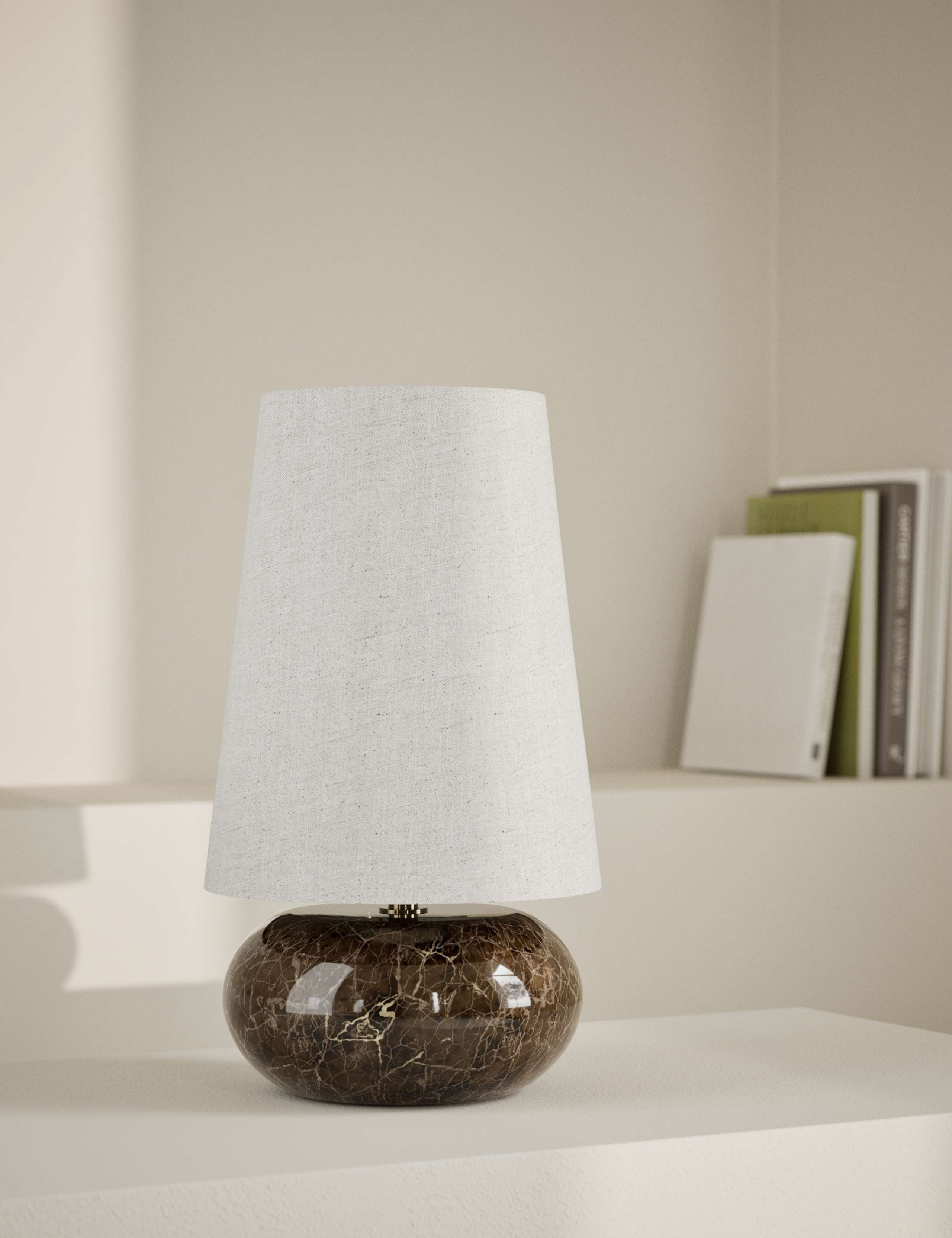 Leo Marble Table Lamp 1 of 5