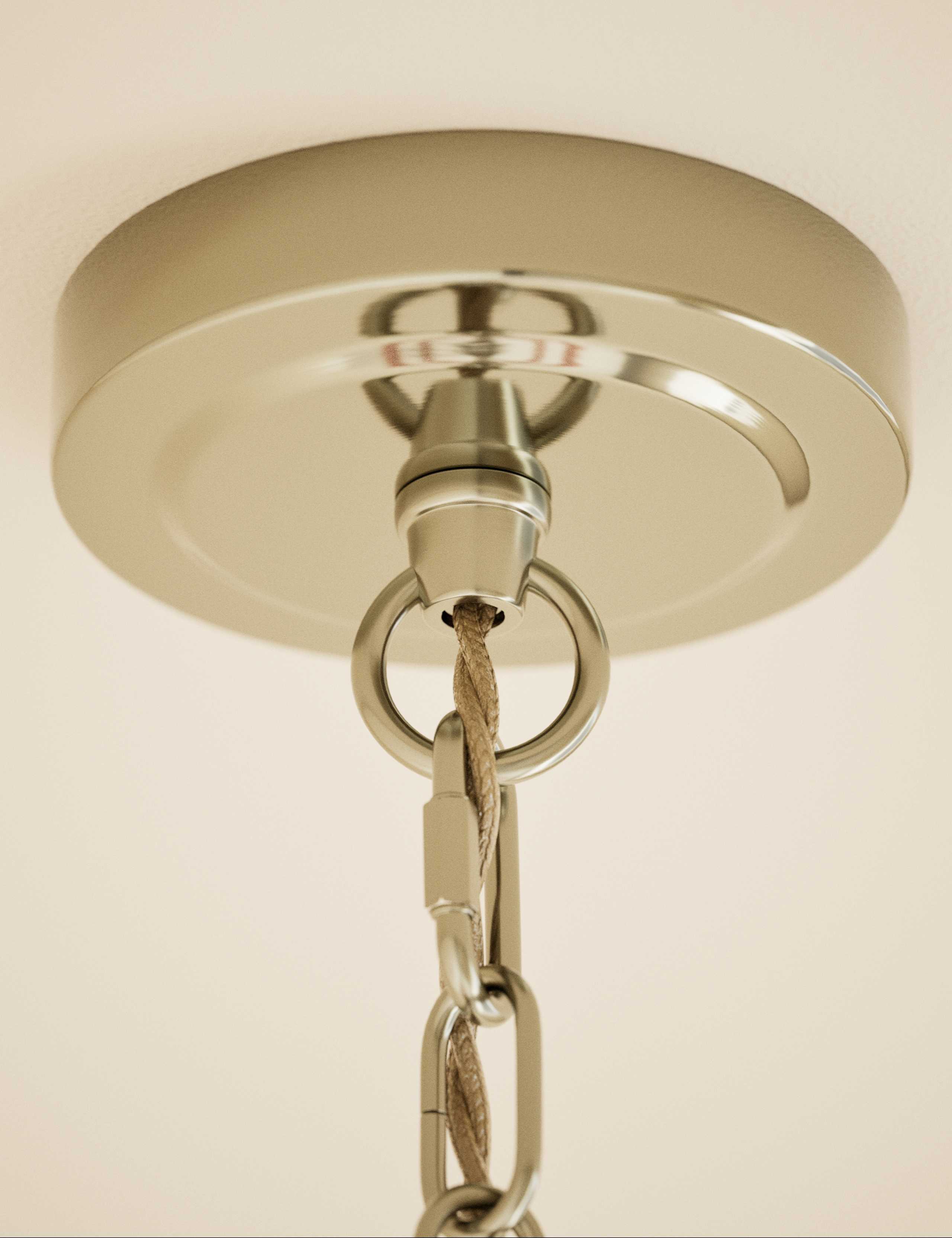 Glass Mottled Chandelier 5 of 6