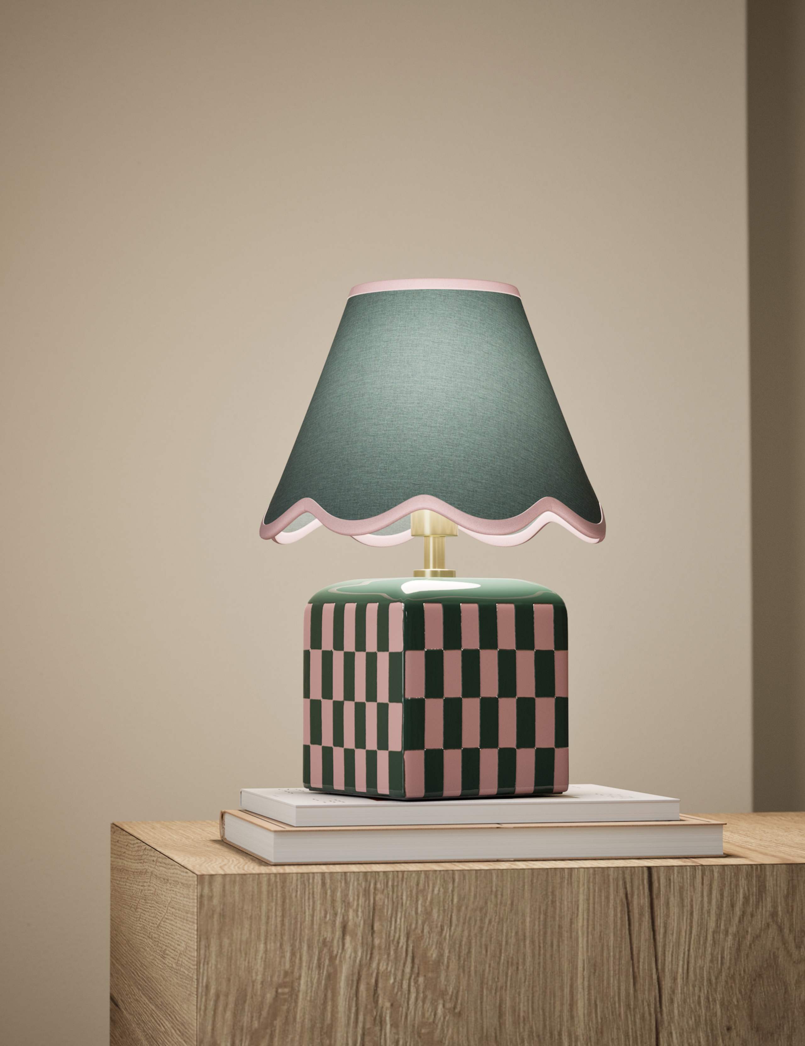 Checkerboard Table Lamp 2 of 6