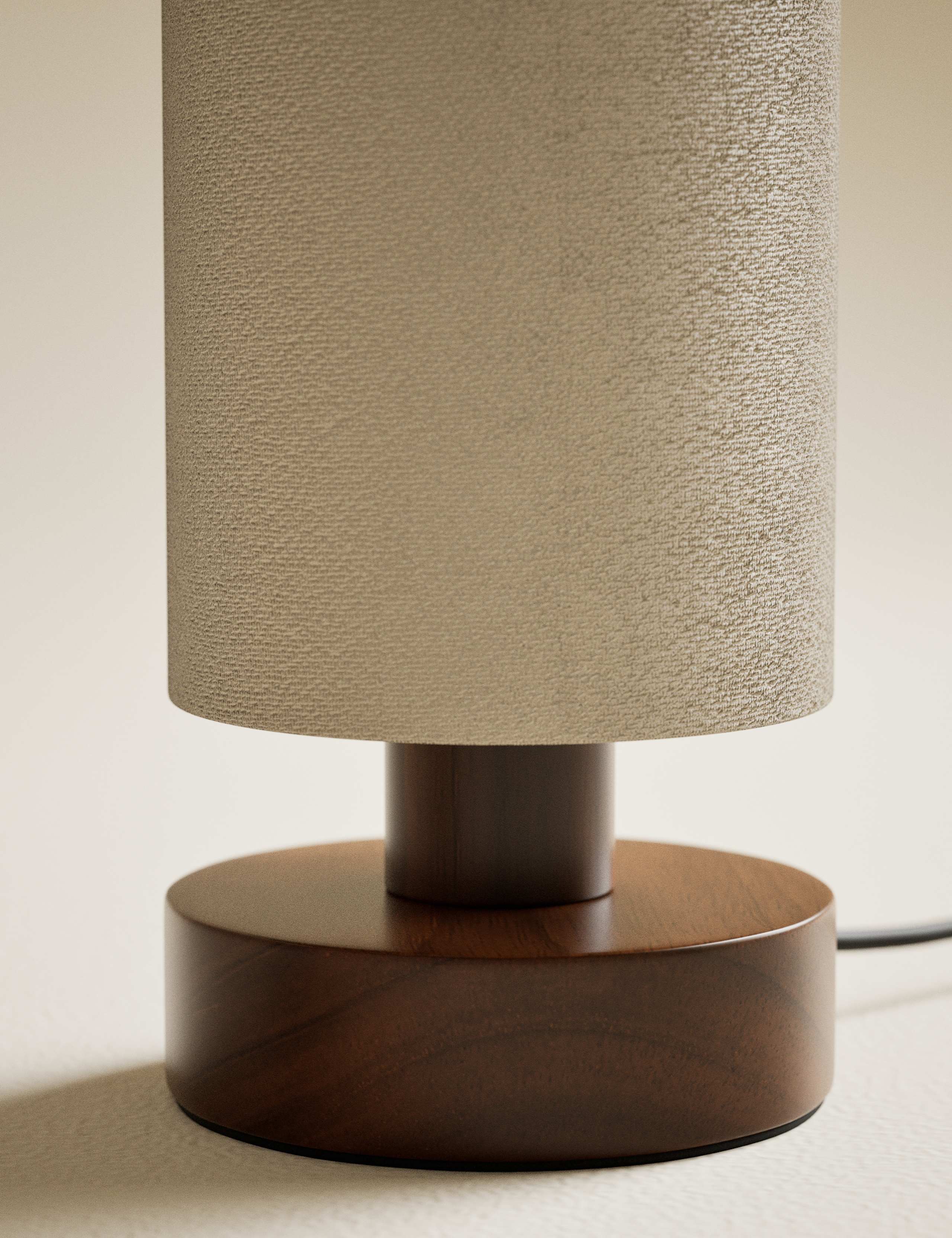 Wooden Table Lamp 4 of 4