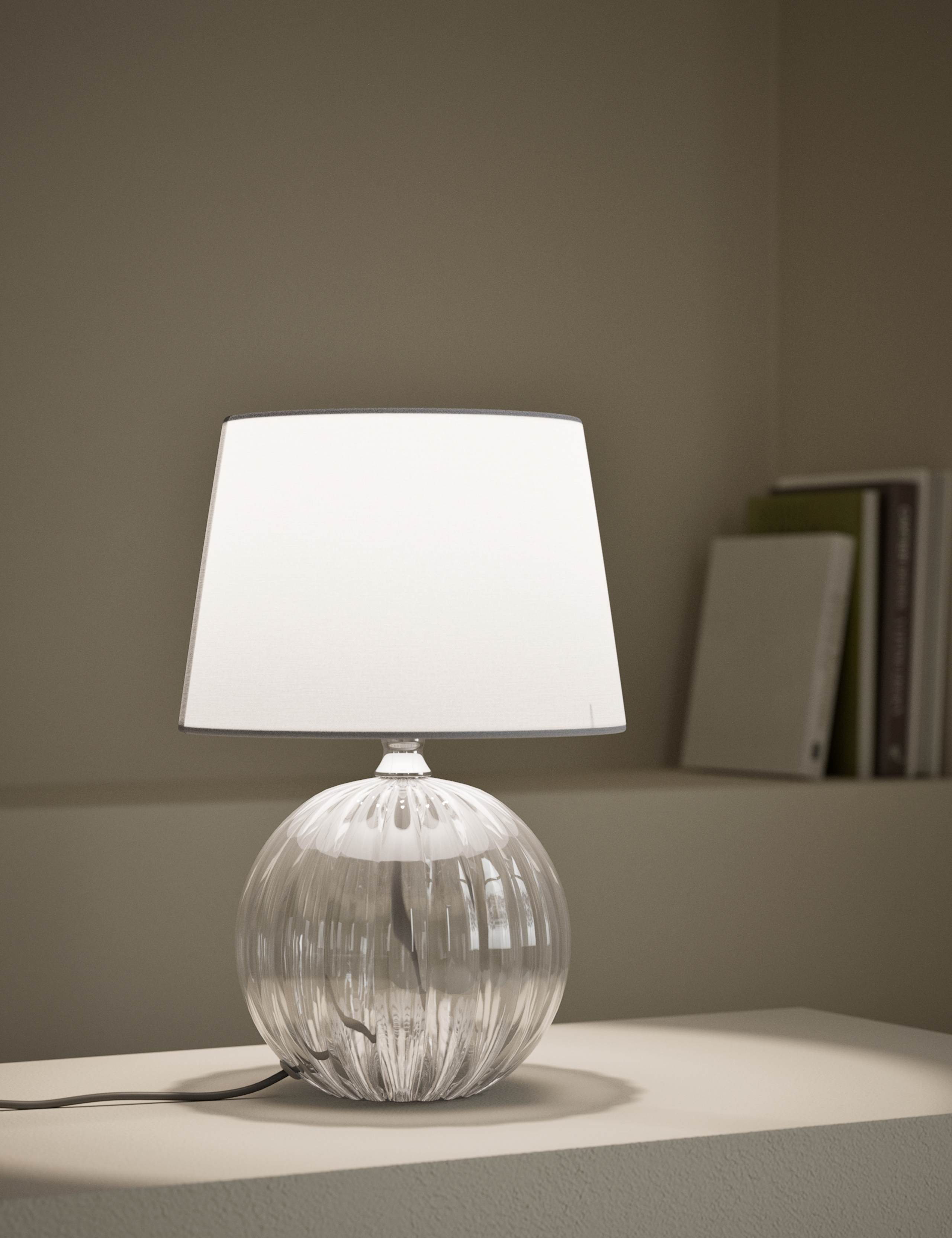 Glass Table Lamp 2 of 5