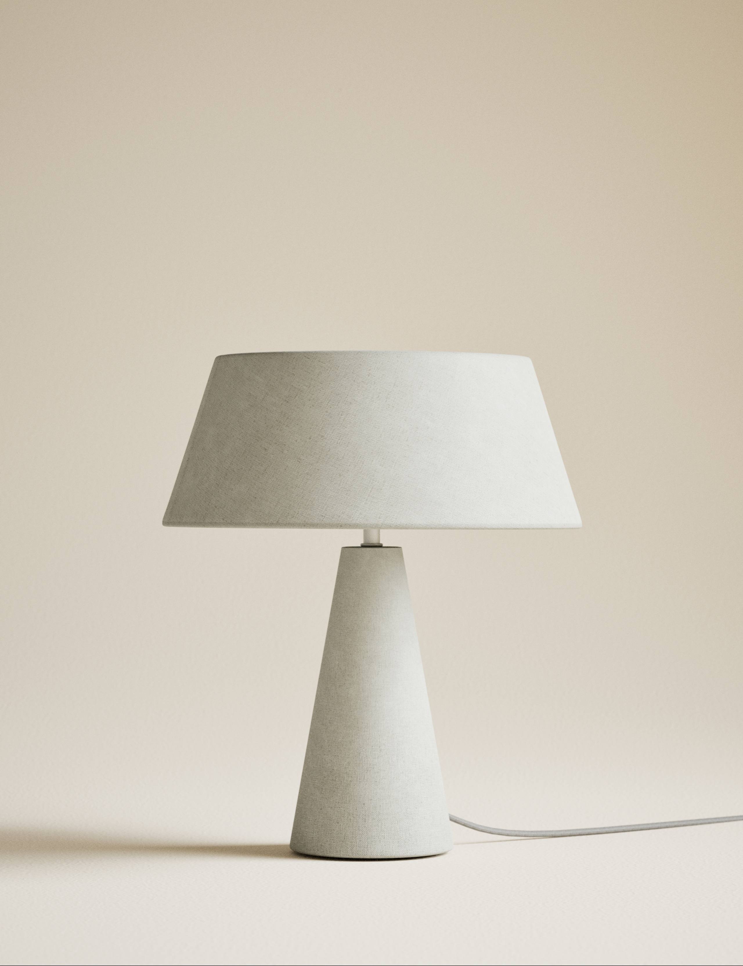 Diffused Fabric Shade Table Lamp 3 of 5