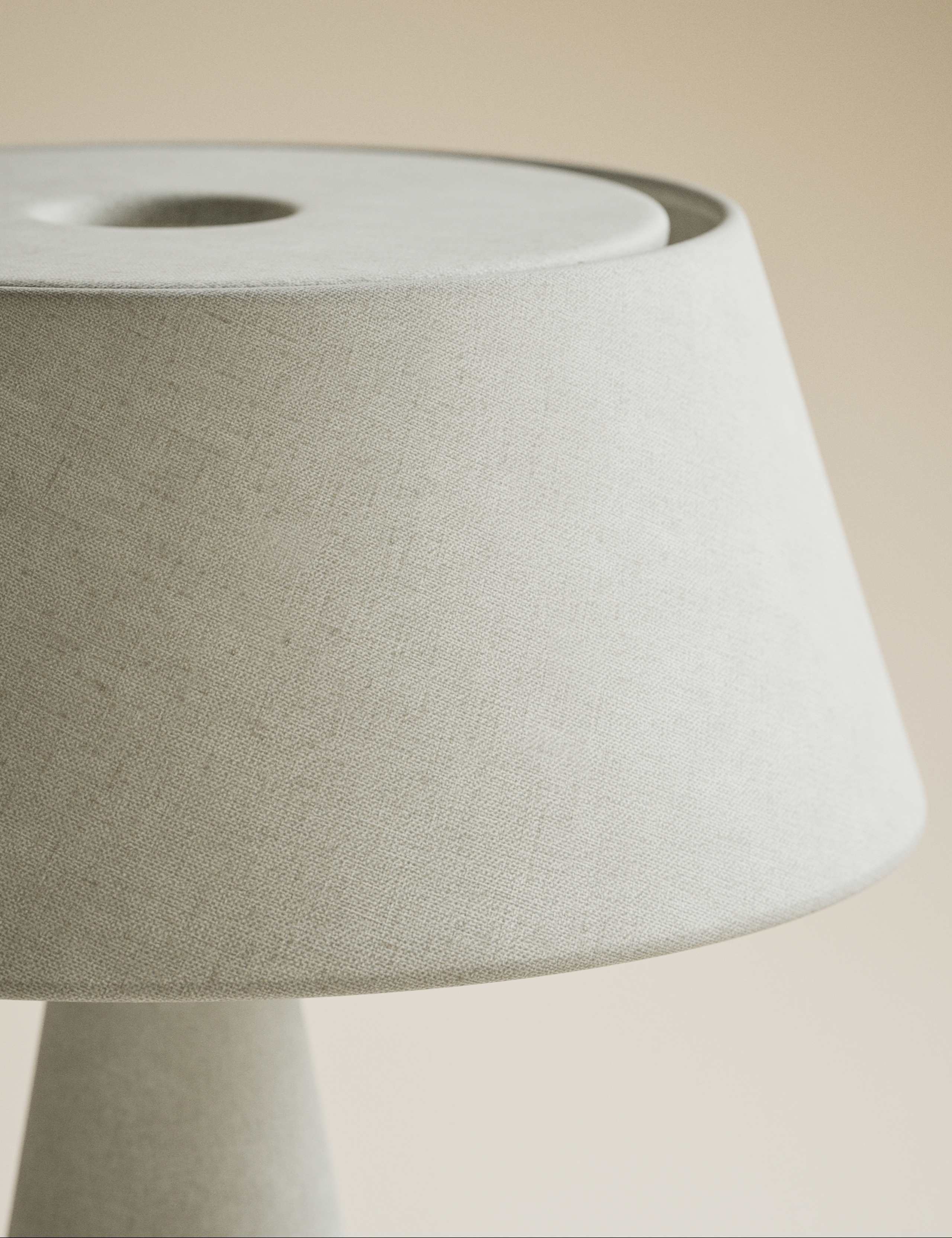 Diffused Fabric Shade Table Lamp 5 of 5