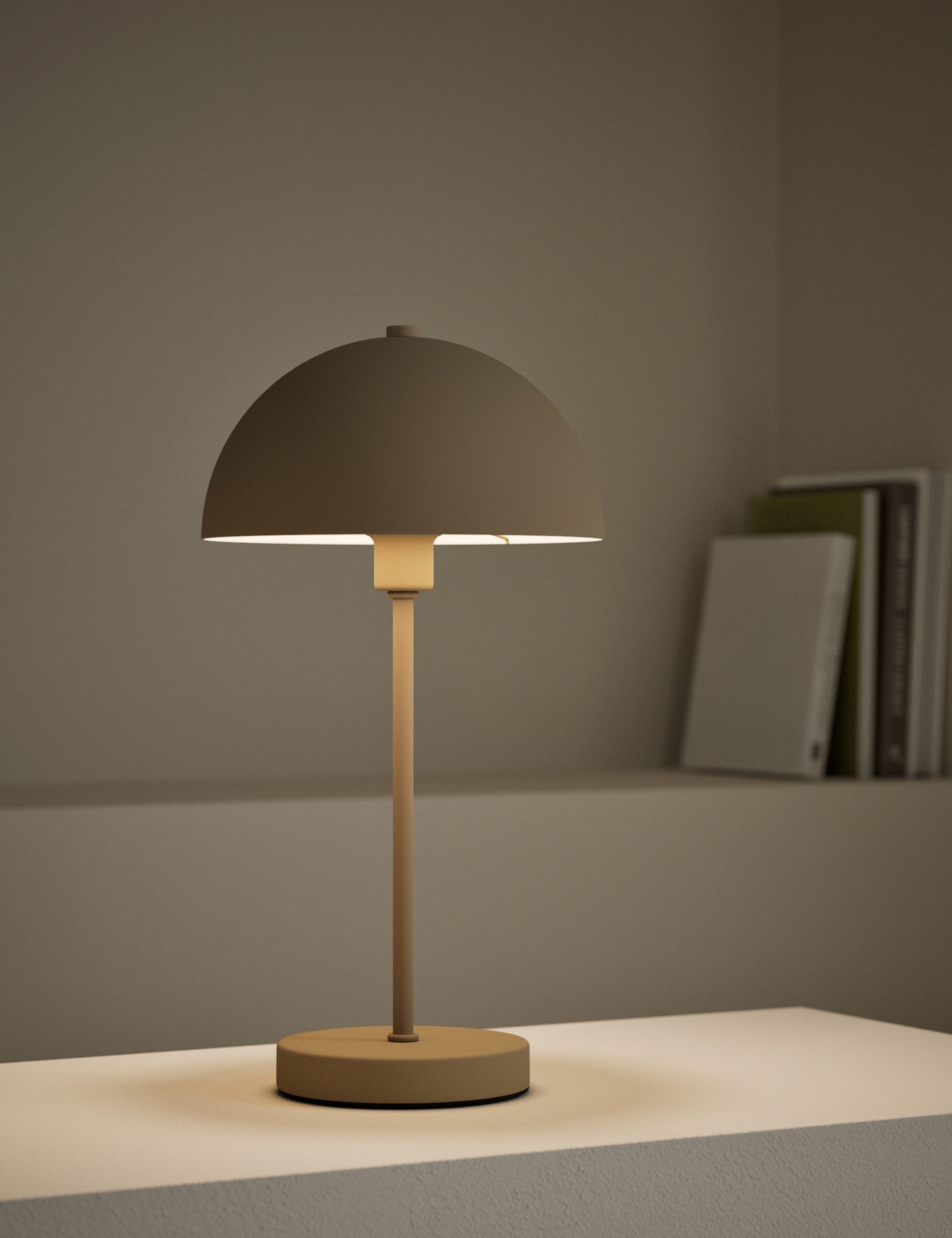 Metal Dome Table Lamp 2 of 6