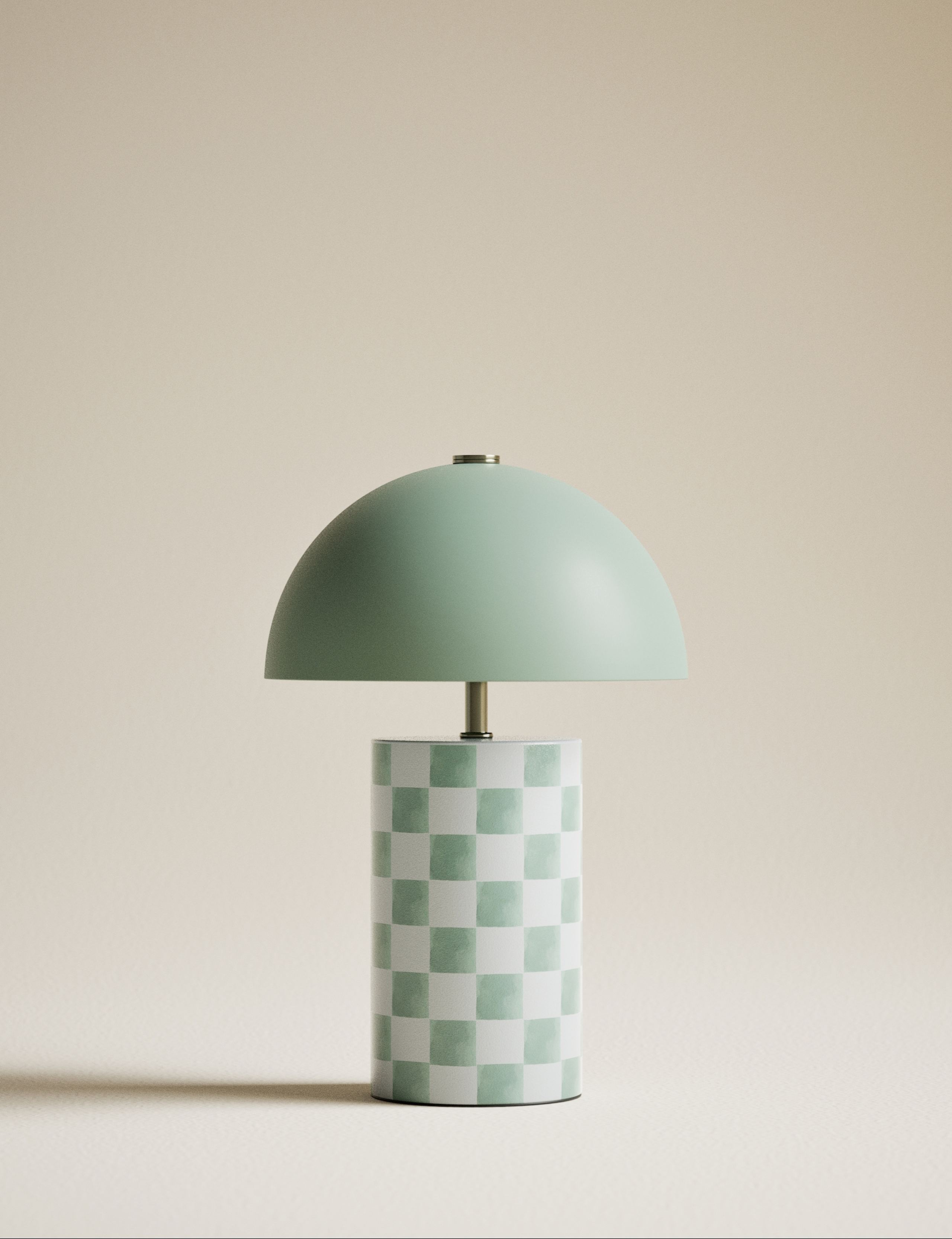 Colby Printed Rechargeable Table Lamp 3 of 5