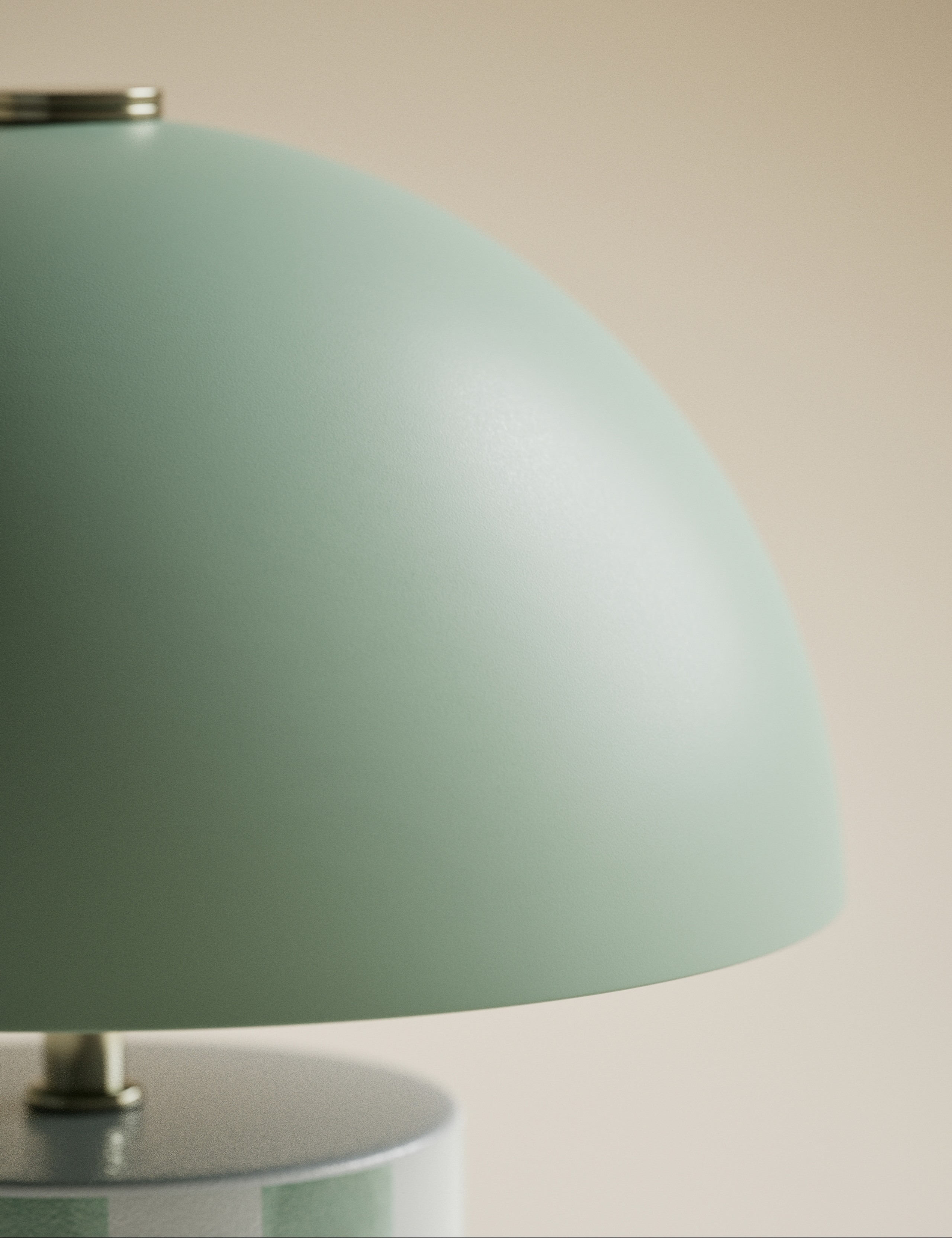 Colby Printed Rechargeable Table Lamp 5 of 5