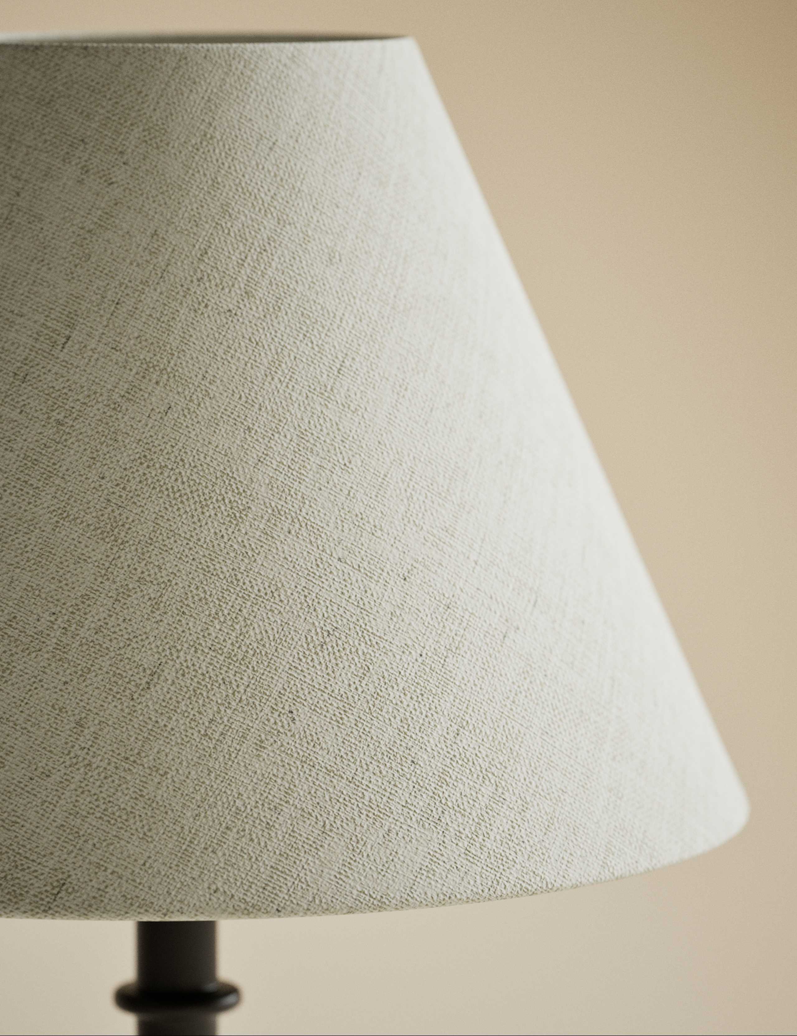 Metal Ribbed Table Lamp 5 of 5