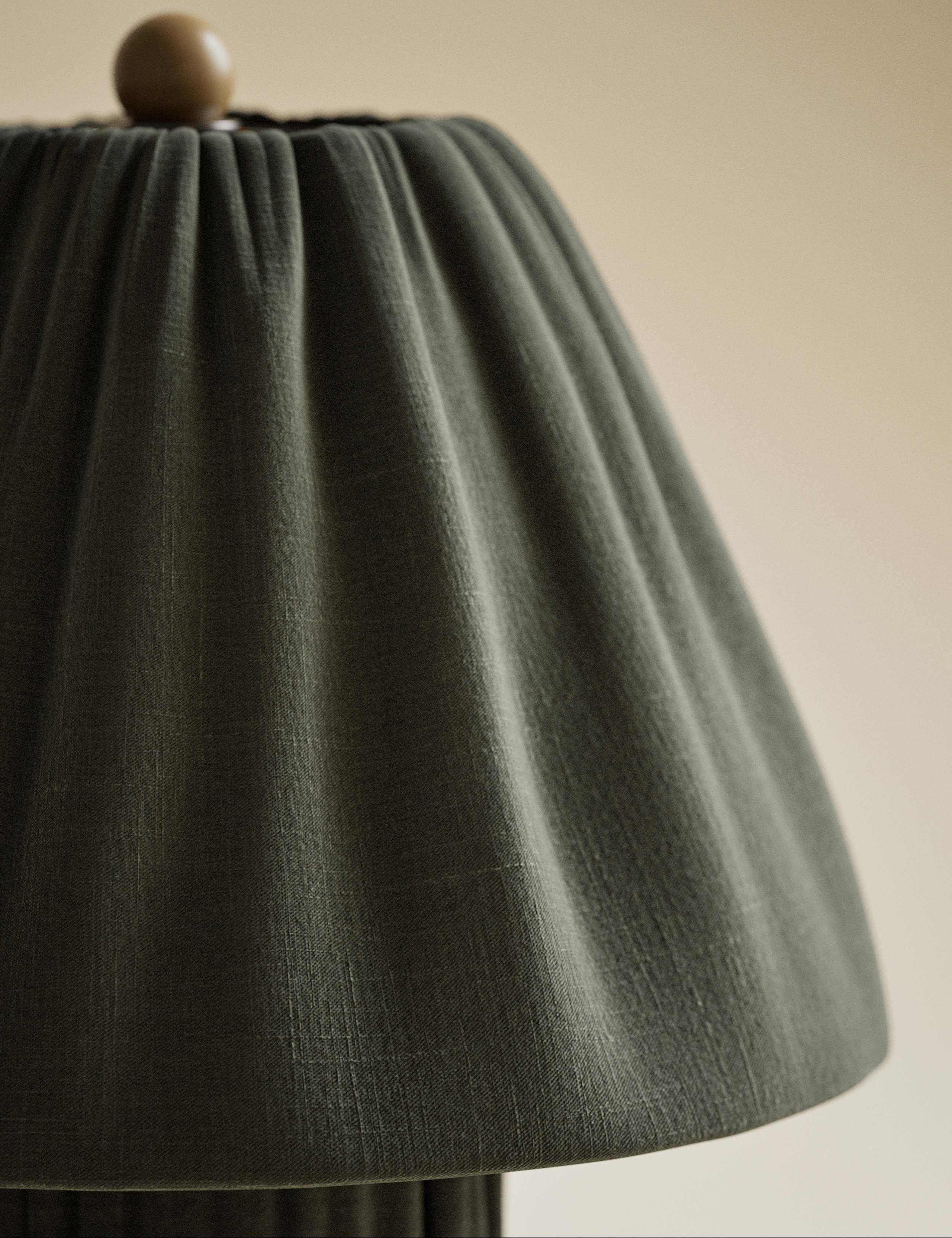 Soft Pleated Fabric Table Lamp 6 of 6