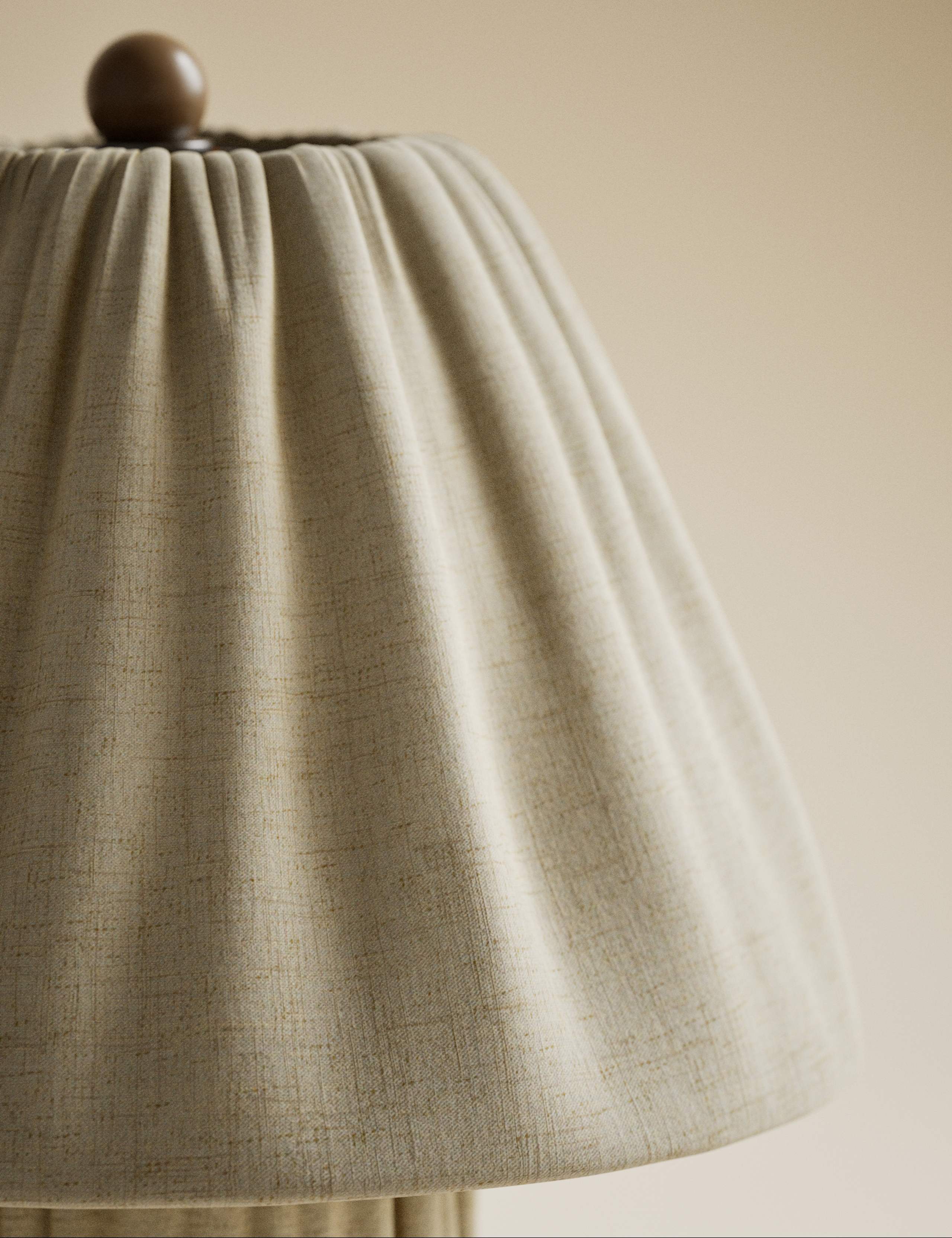 Soft Pleated Fabric Table Lamp 5 of 5