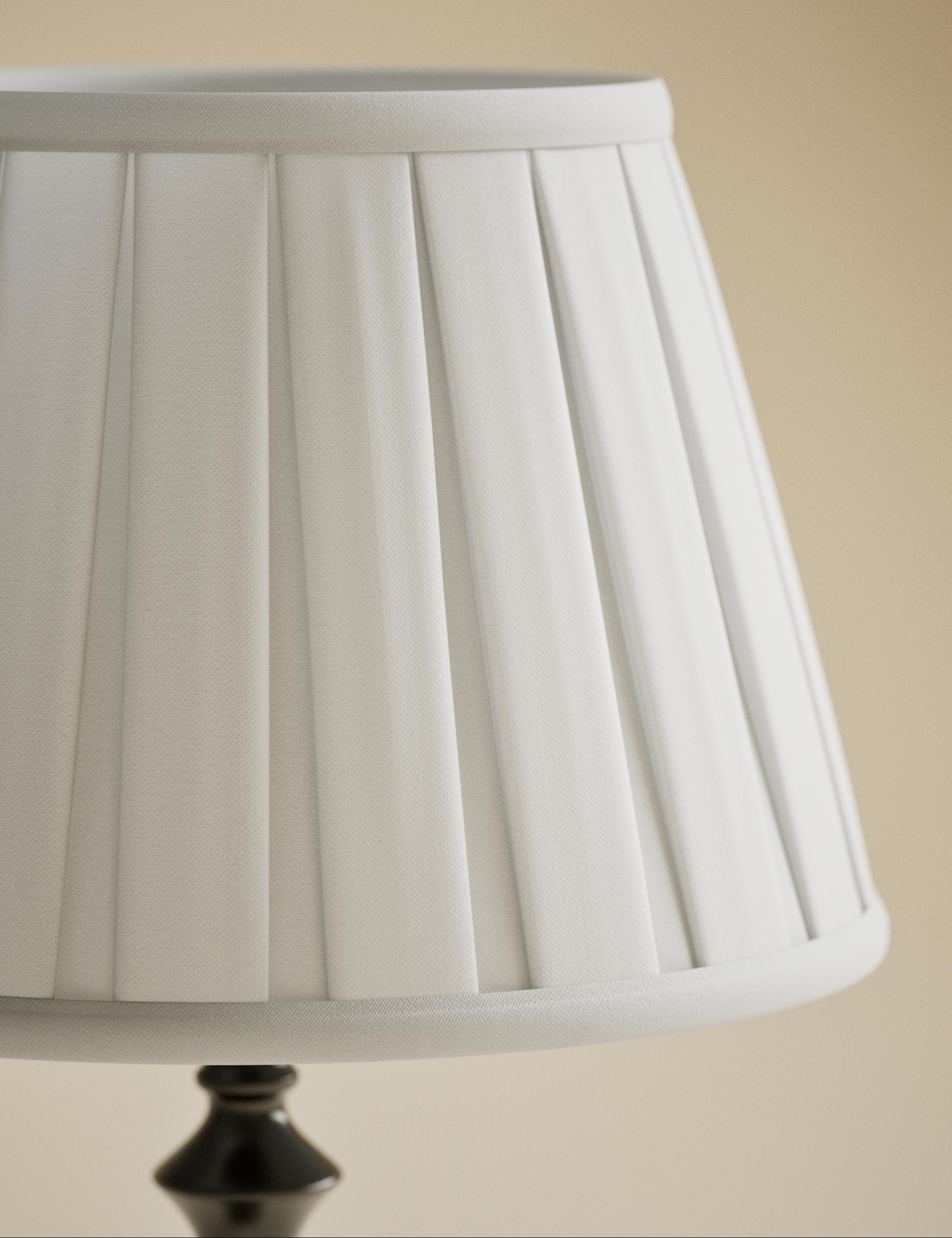 Pewter Candlestick Table Lamp 5 of 5