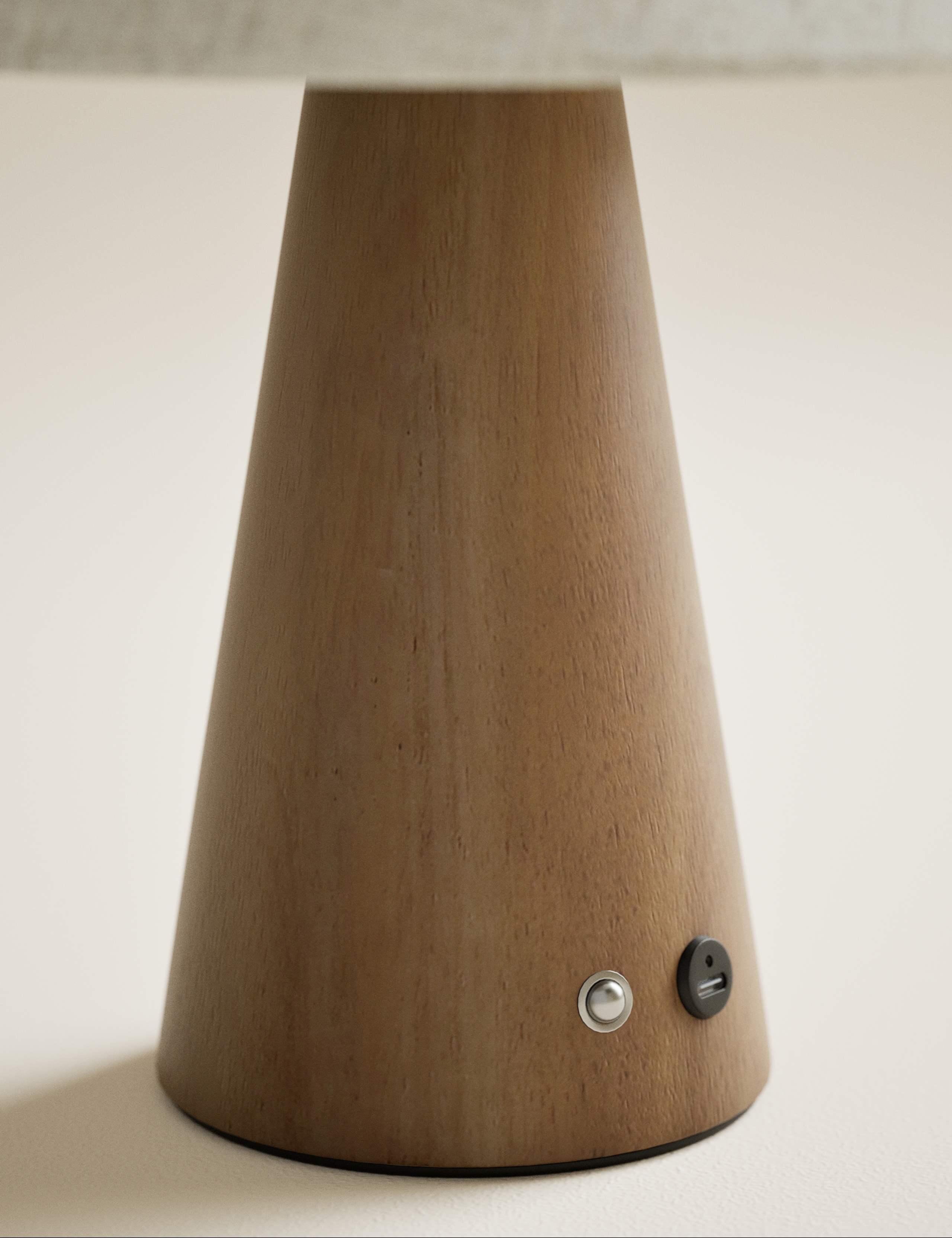 Wooden Rechargeable Table Lamp 4 of 5