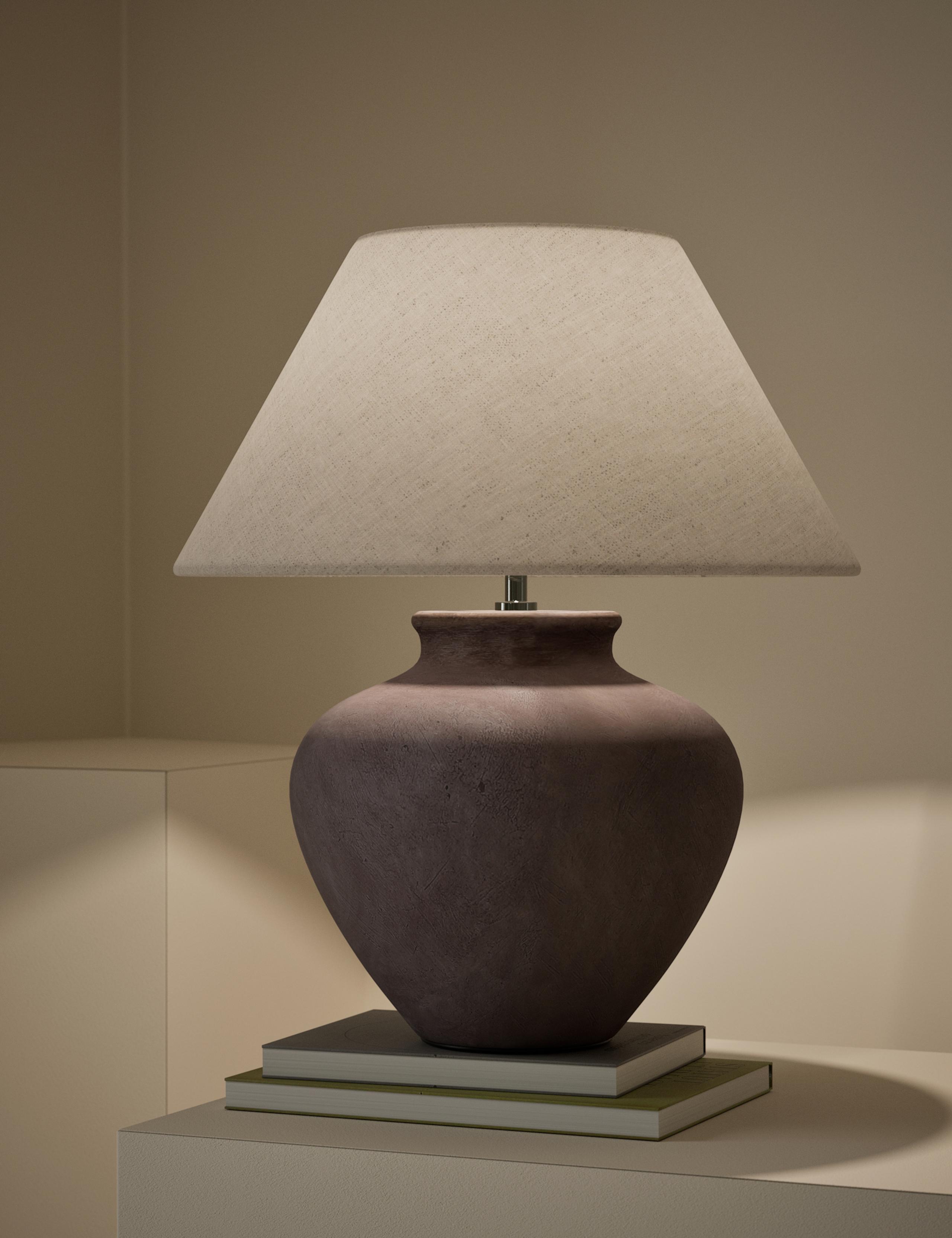 Ceramic Urn Table Lamp 2 of 5
