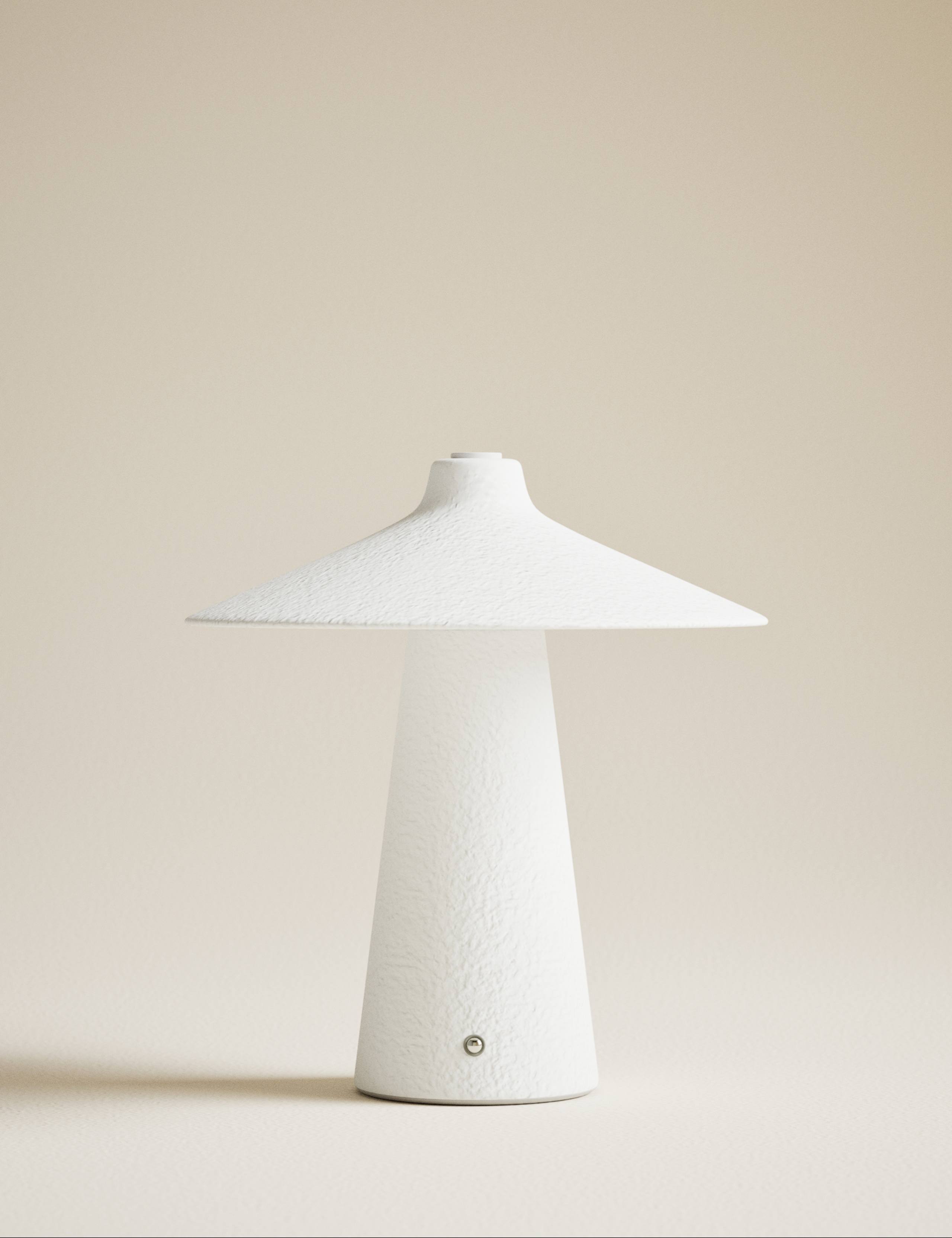 Textured Mushroom Table Lamp 3 of 5