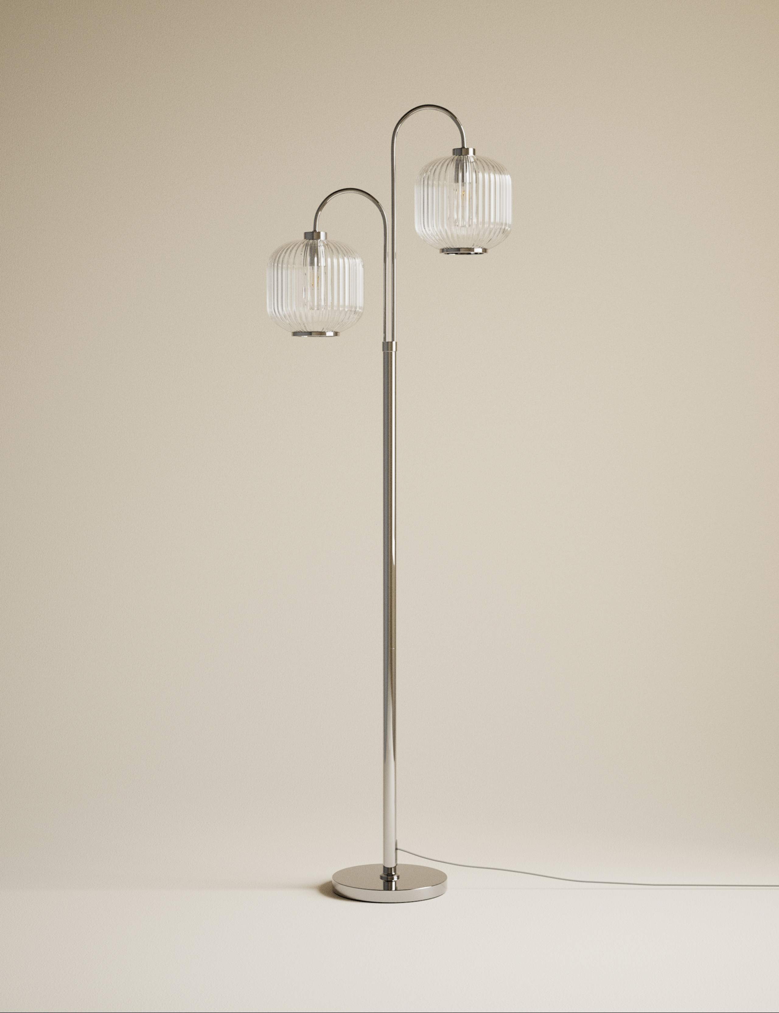 Amelia Ridged Floor Lamp 3 of 5