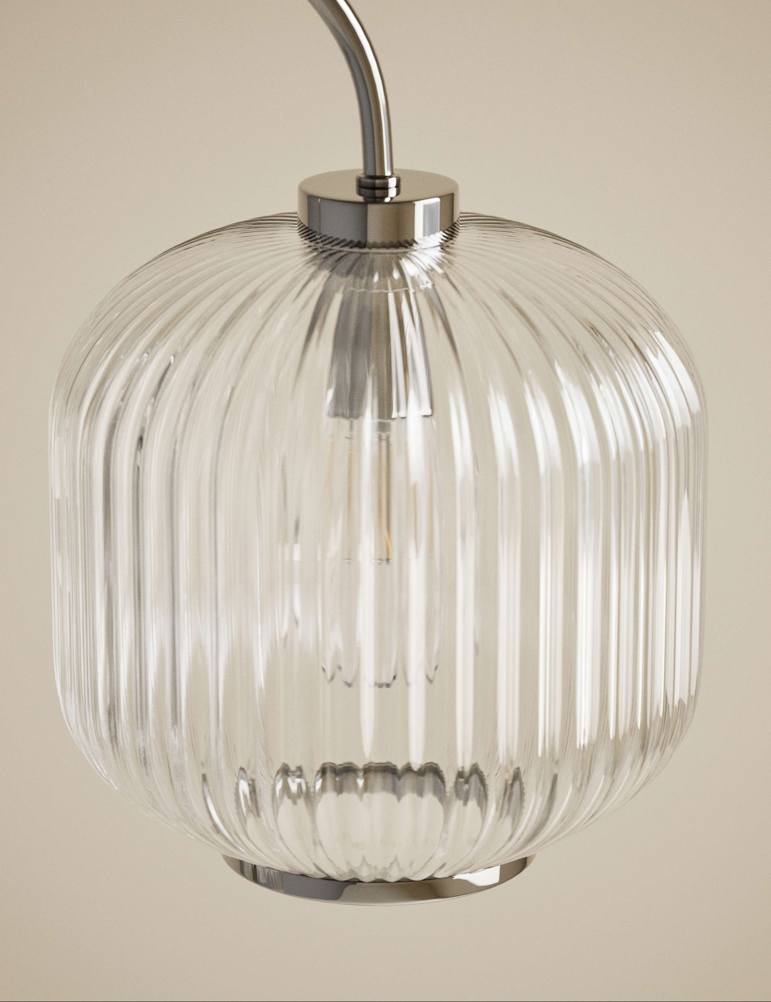 Amelia Ridged Floor Lamp 5 of 5