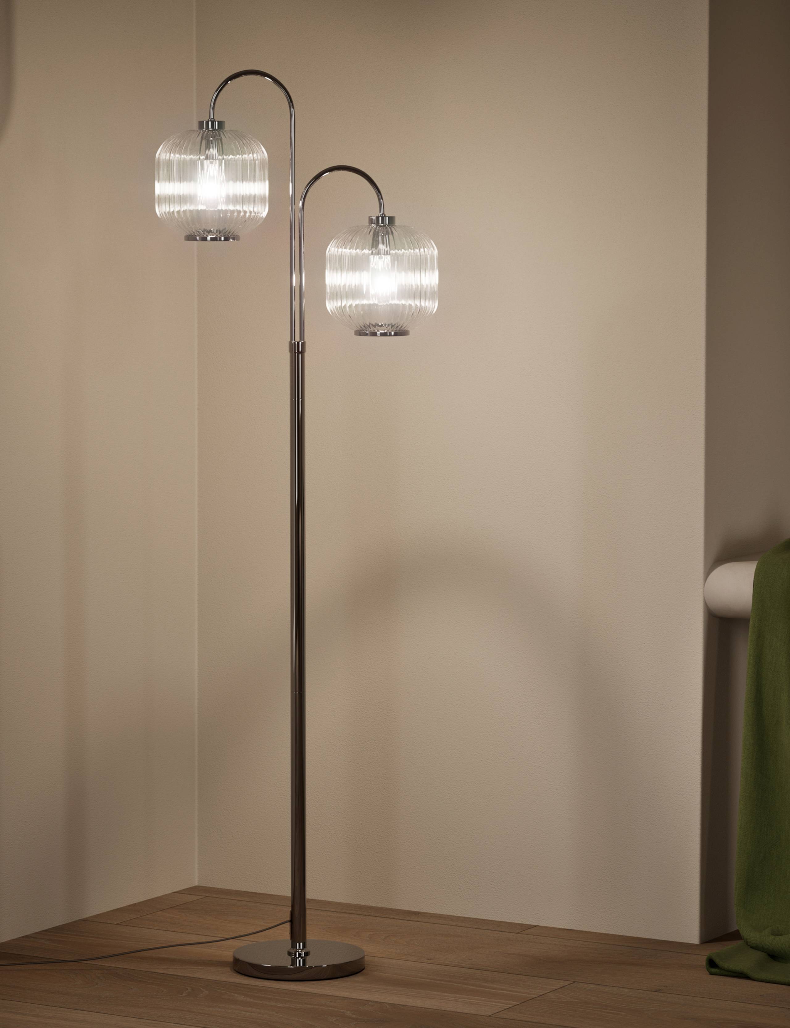 Amelia Ridged Floor Lamp 2 of 5