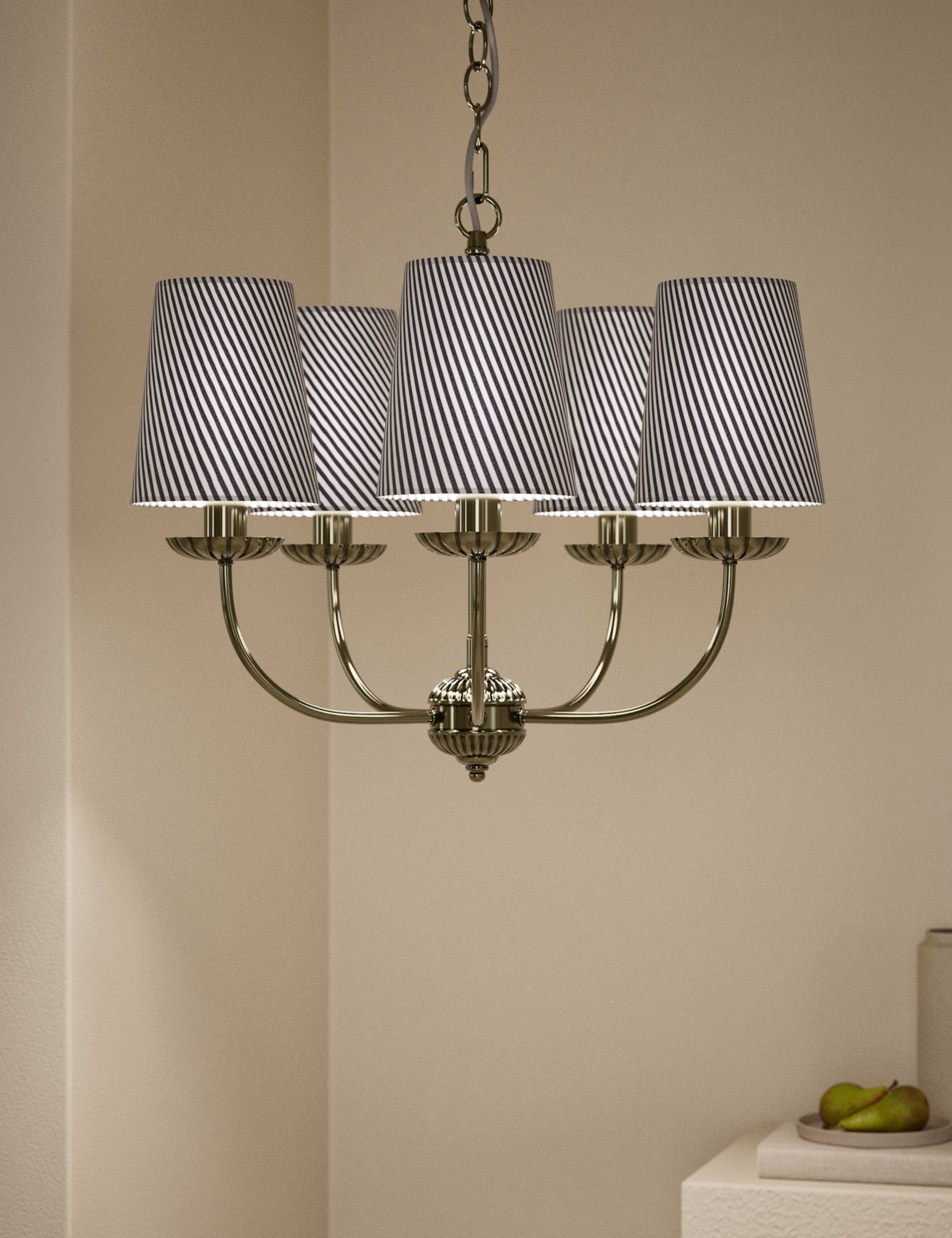 Heritage Striped Chandelier 2 of 5