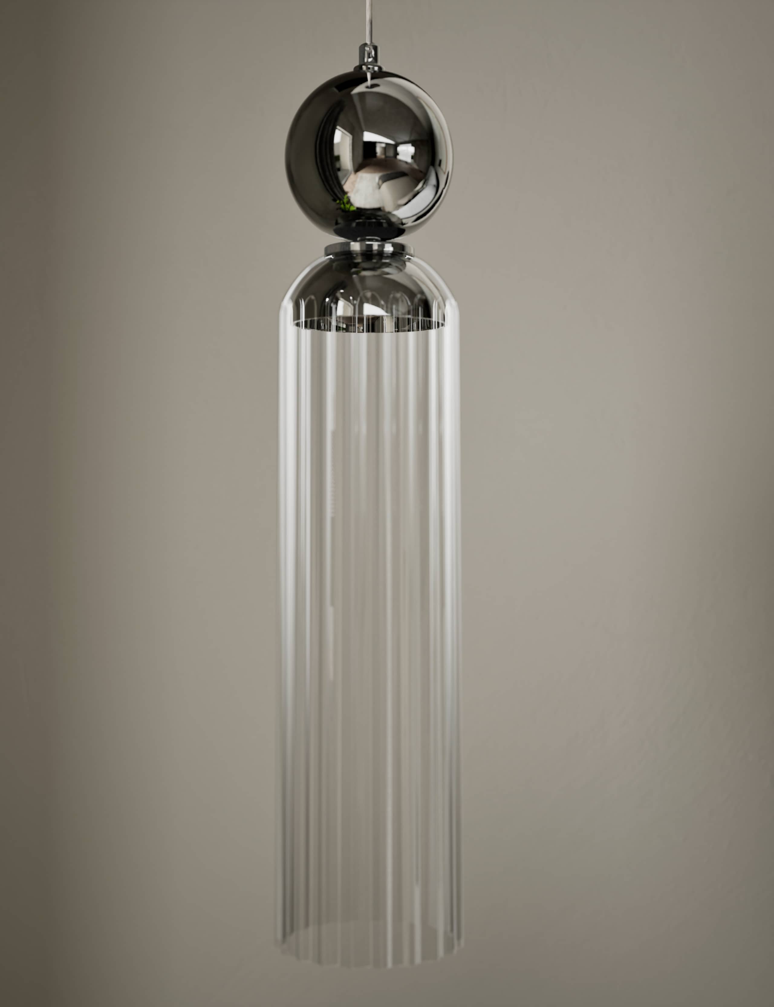 Glass Pendant Light 3 of 4