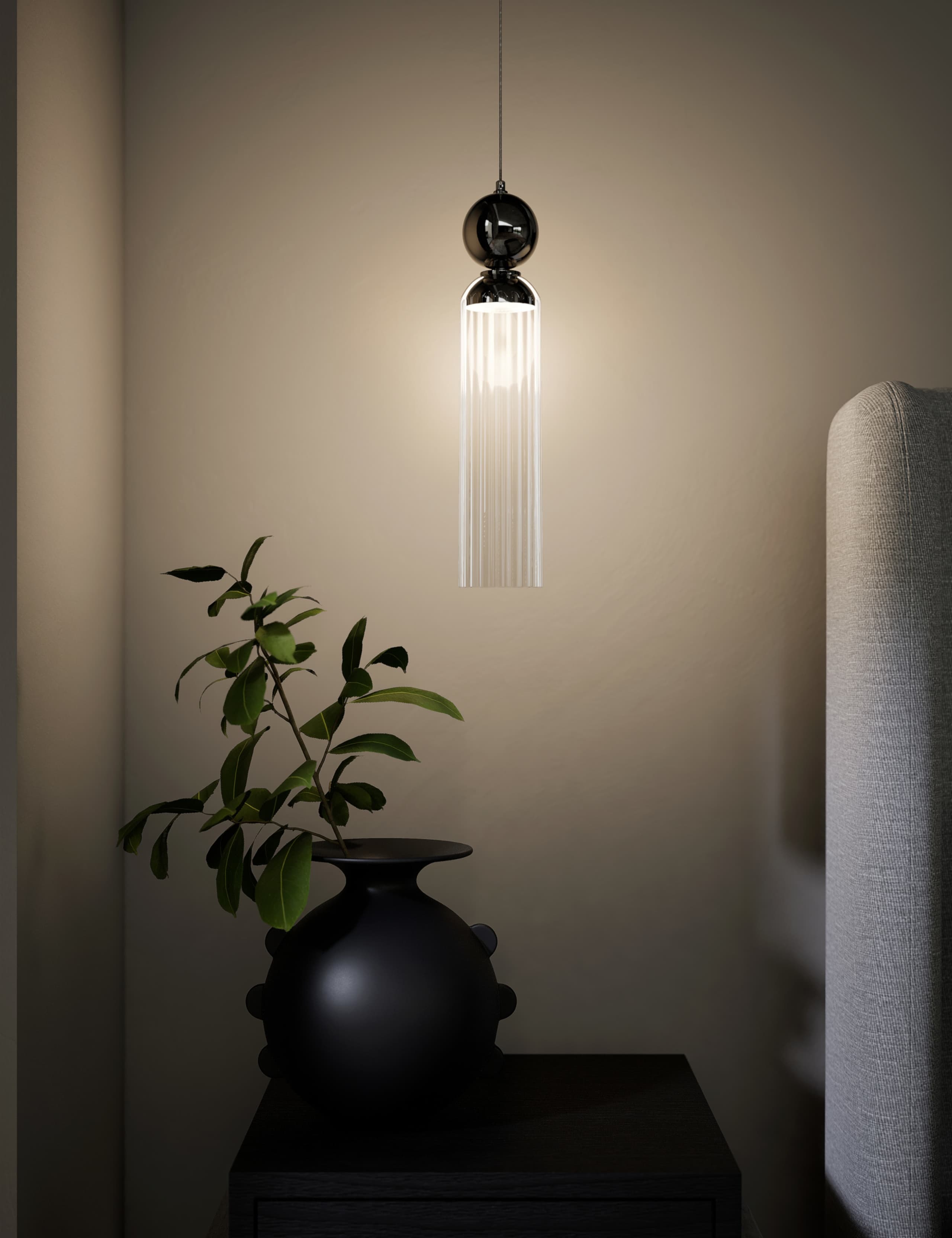 Glass Pendant Light 1 of 4