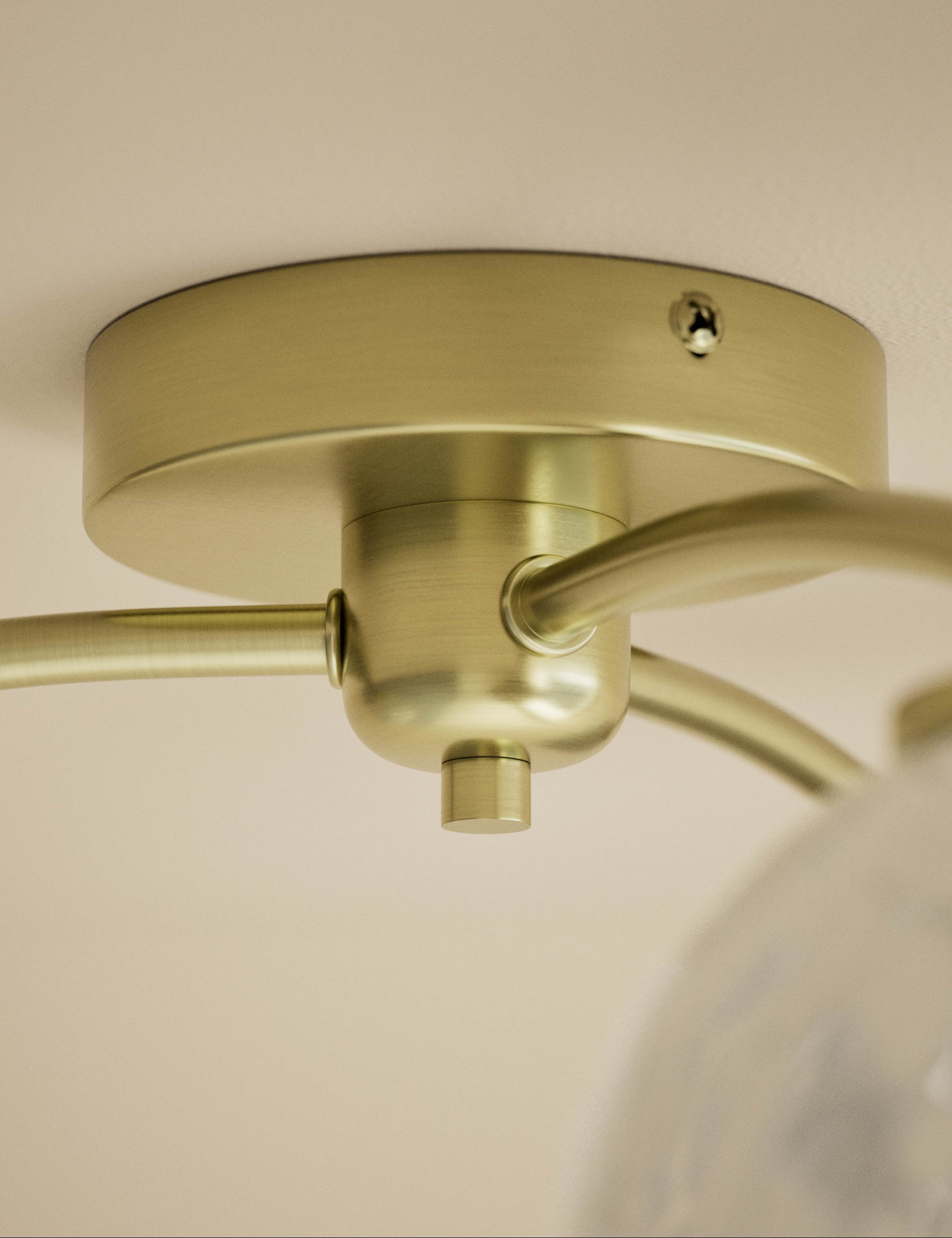 Confetti Glass Multi Flush Ceiling Light 4 of 5