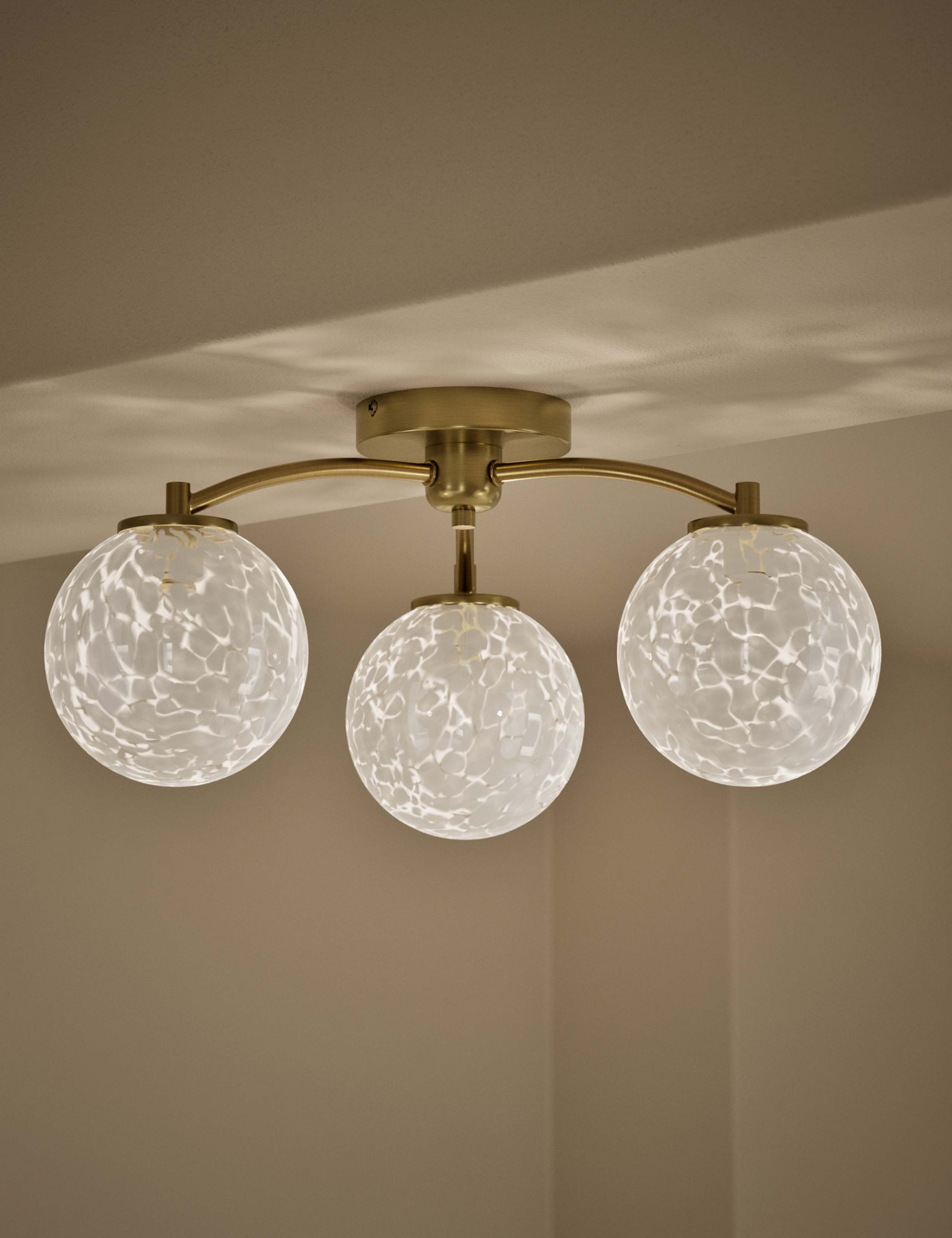 Confetti Glass Multi Flush Ceiling Light 2 of 5