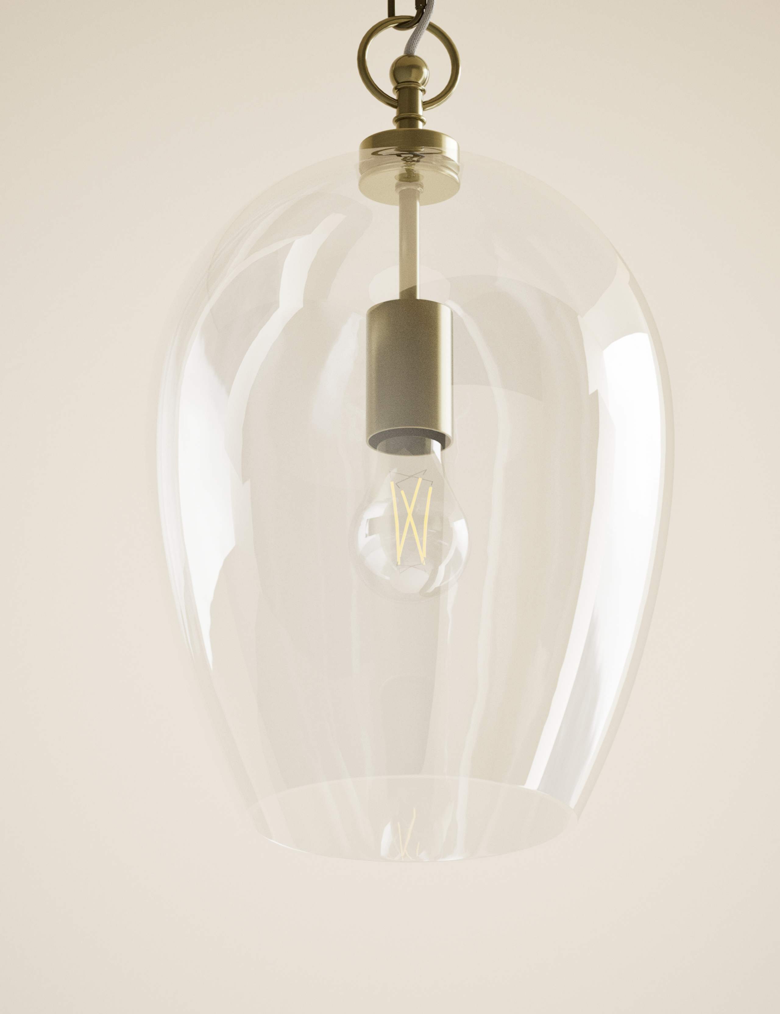 Glass Pendant Light 5 of 5