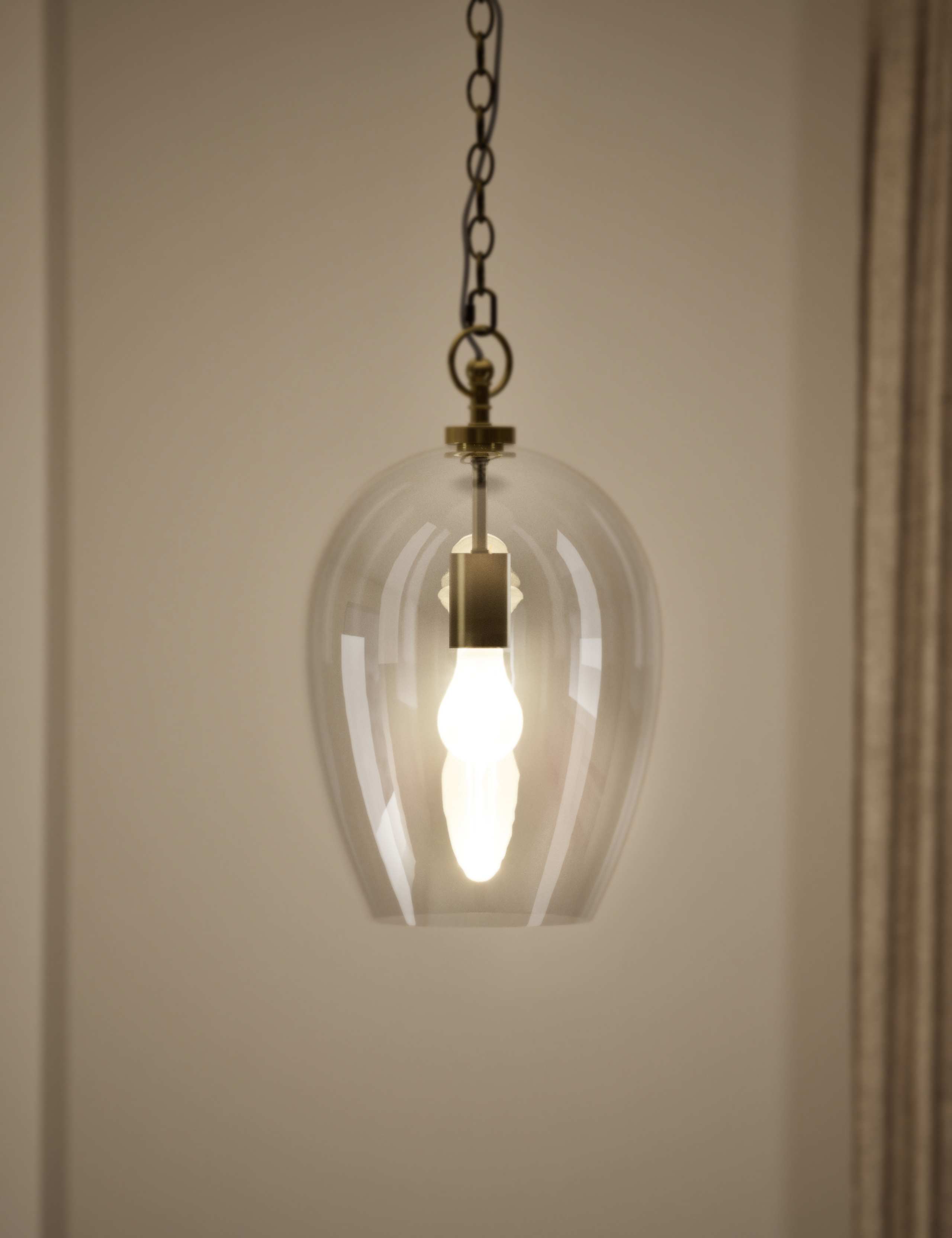 Glass Pendant Light 2 of 5
